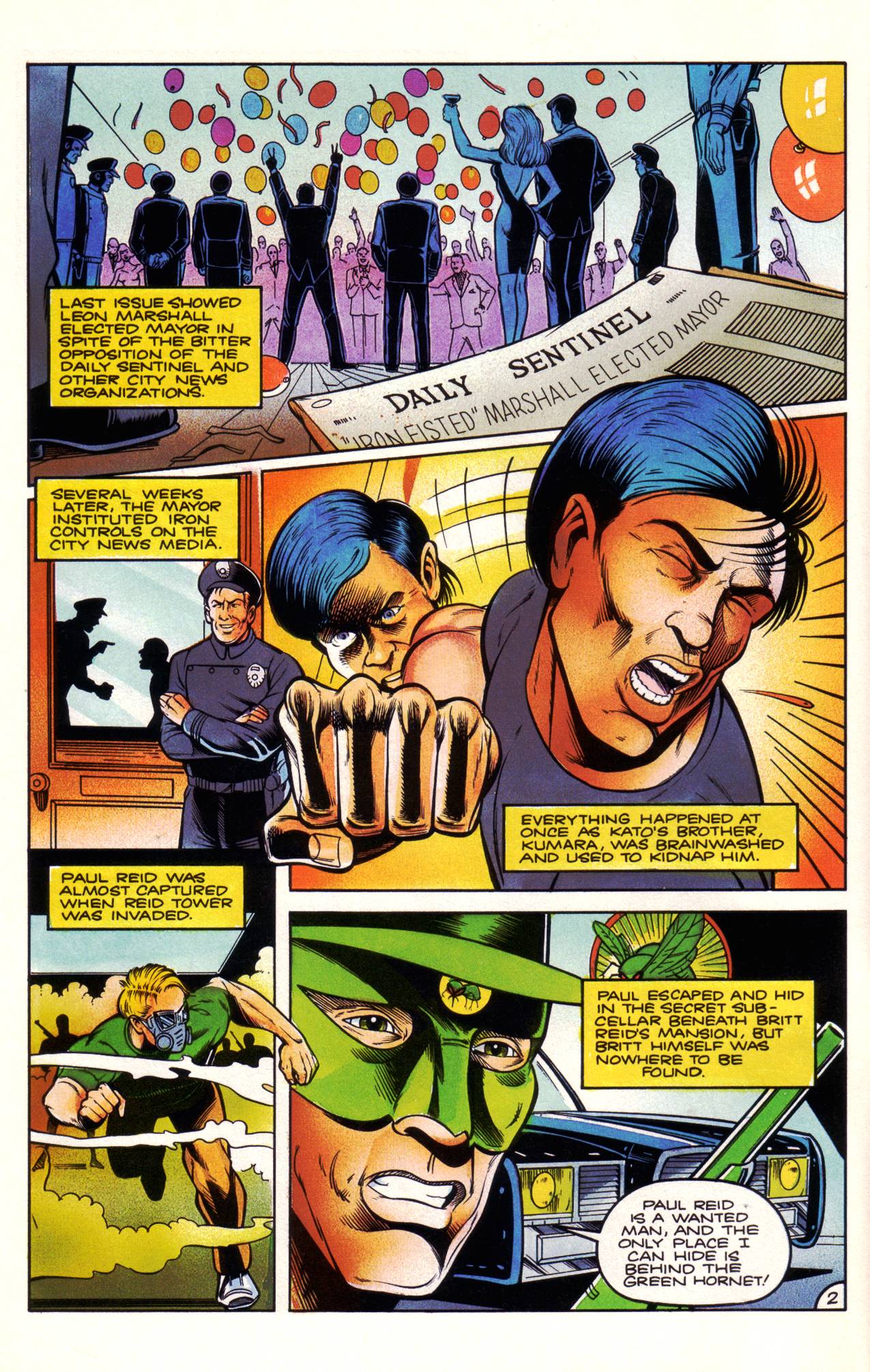 Read online The Green Hornet: Solitary Sentinel comic -  Issue #2 - 4