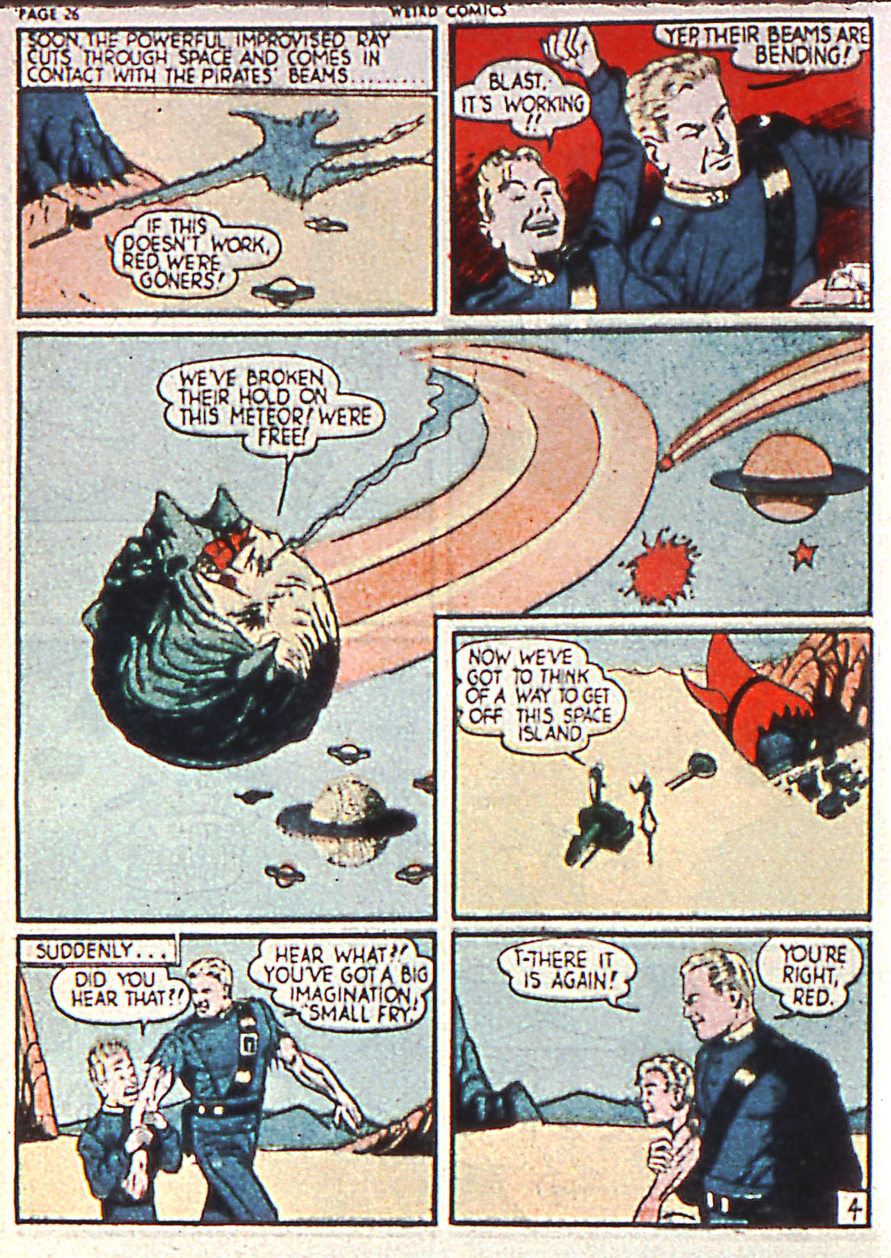 Read online Weird Comics comic -  Issue #1 - 26
