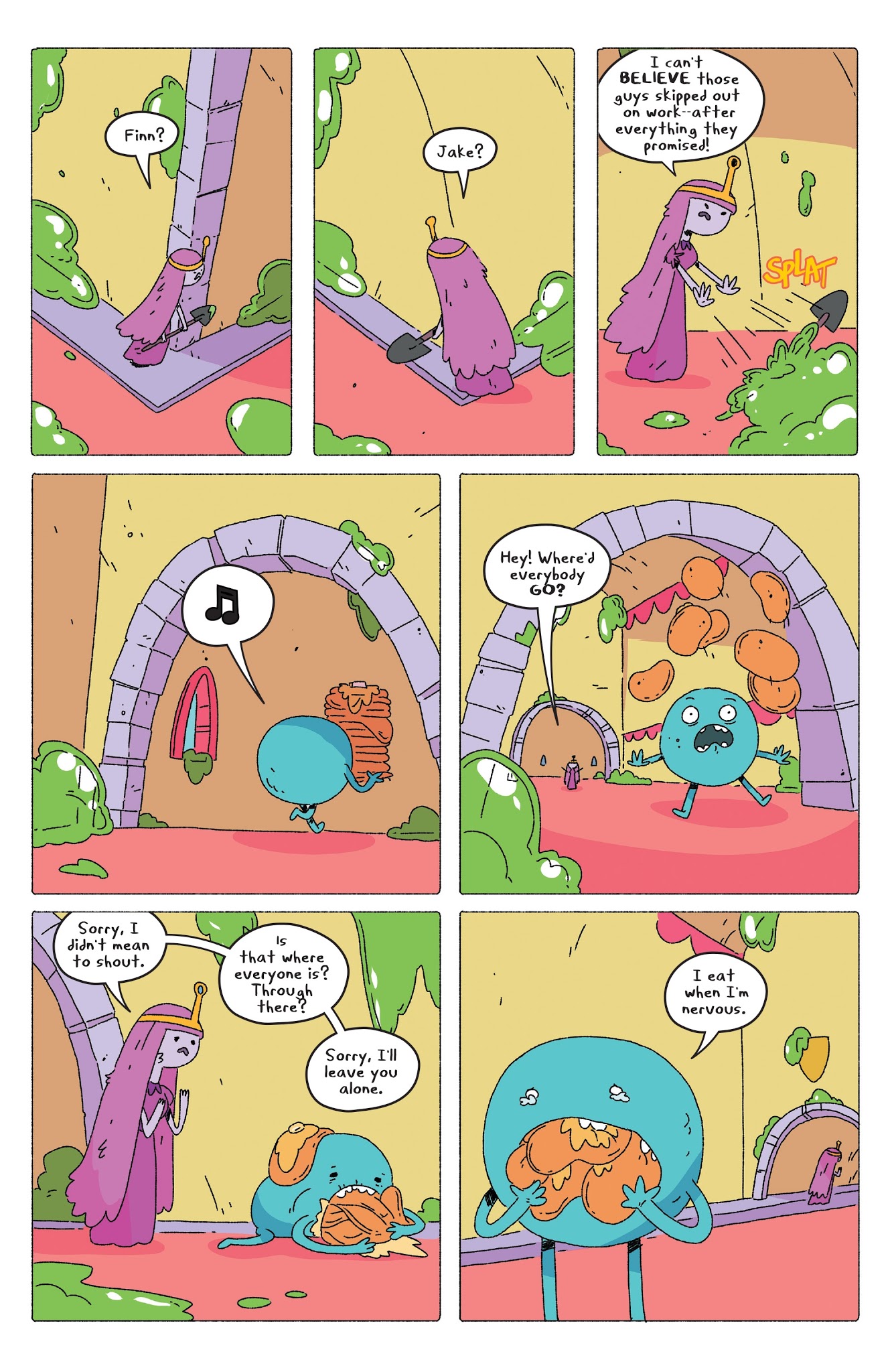 Read online Adventure Time comic -  Issue #71 - 6