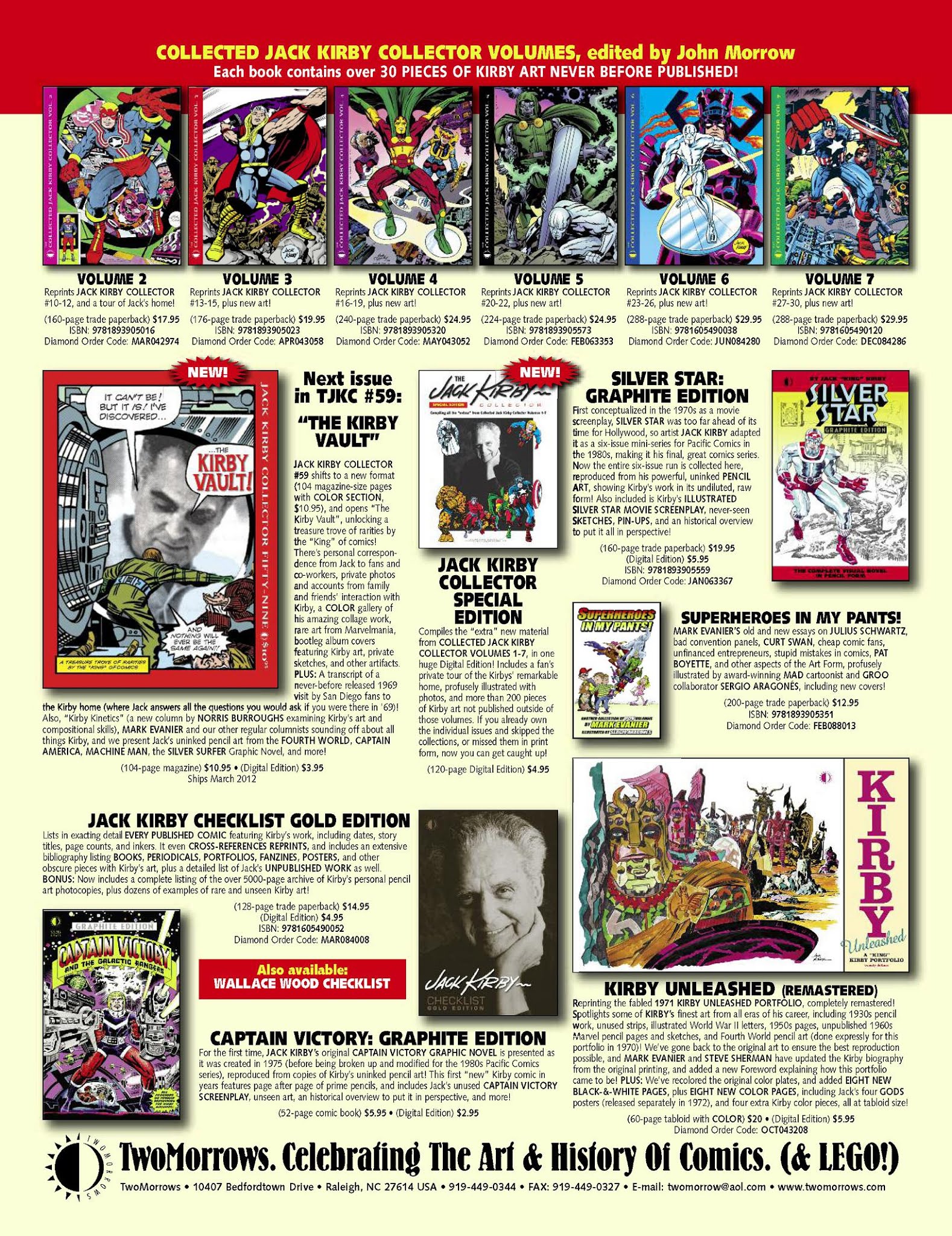 Read online The Jack Kirby Collector comic -  Issue #58 - 162