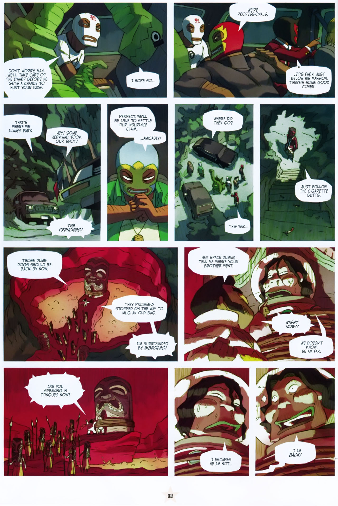 Read online Lucha Libre comic -  Issue #2 - 34