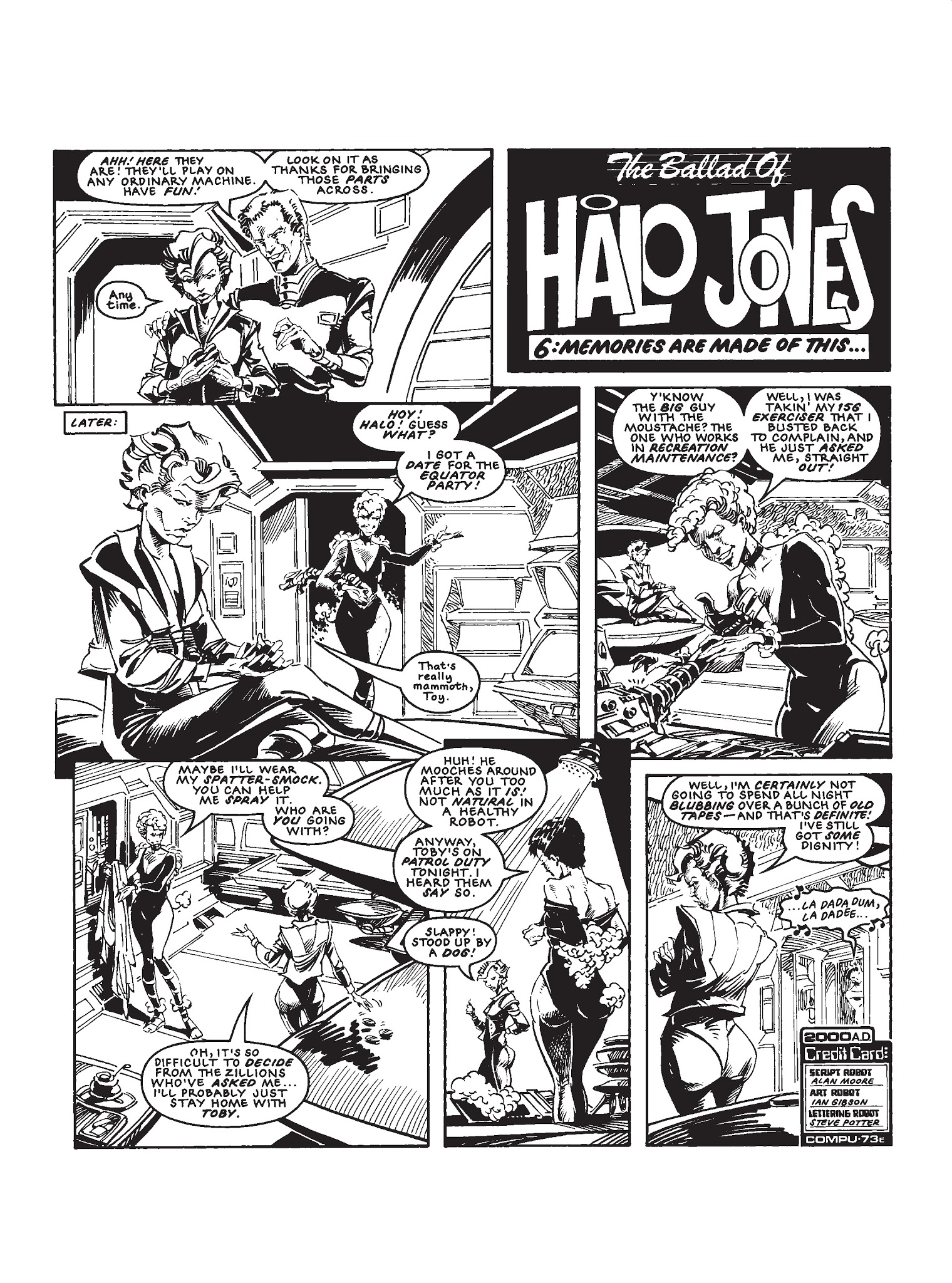 Read online The Ballad of Halo Jones comic -  Issue # TPB - 89