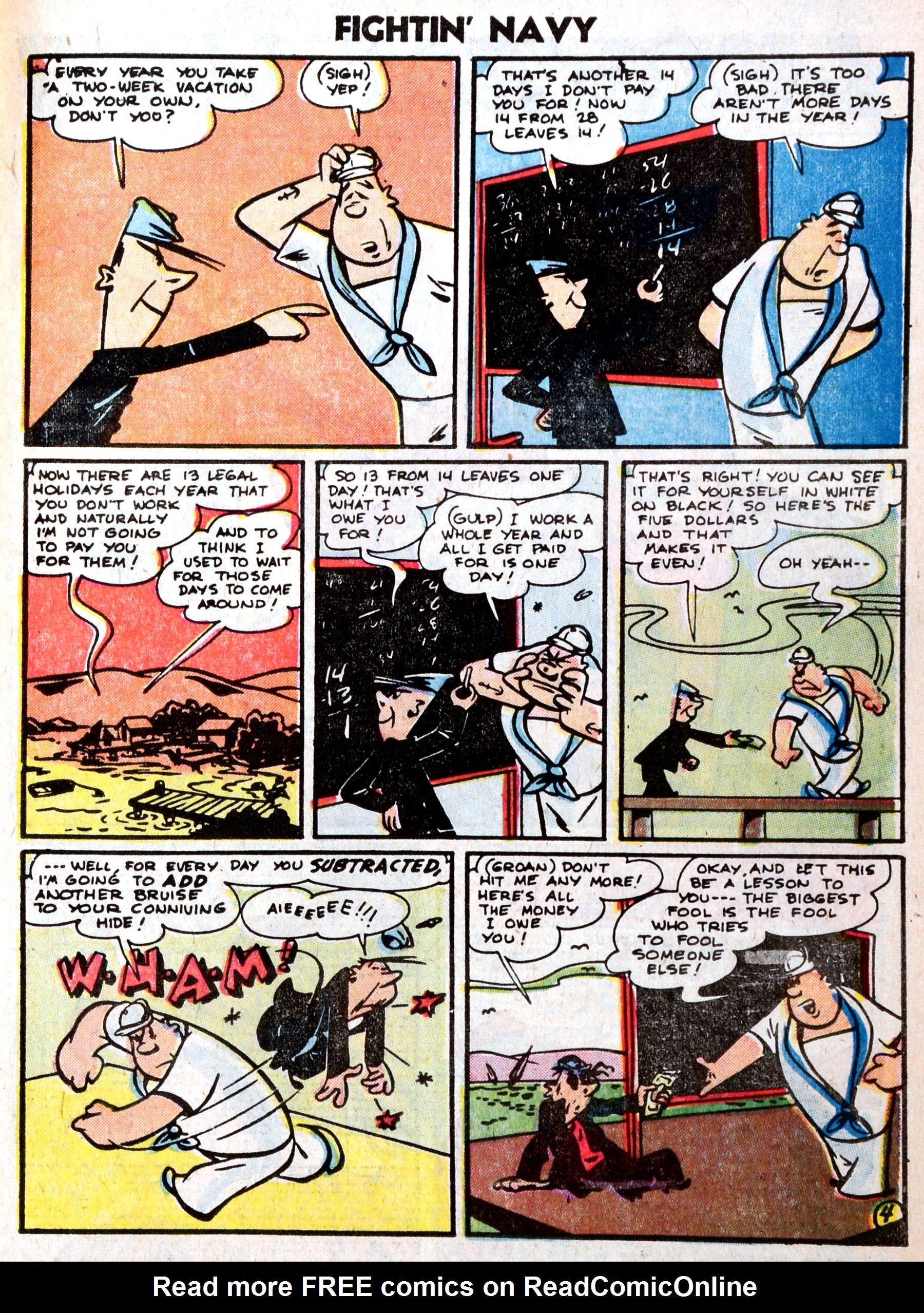 Read online Fightin' Navy comic -  Issue #75 - 23