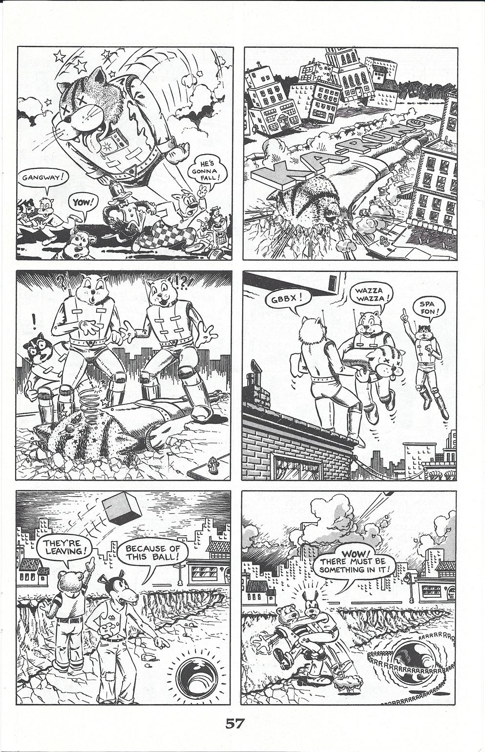 Read online Critters comic -  Issue #23 - 63