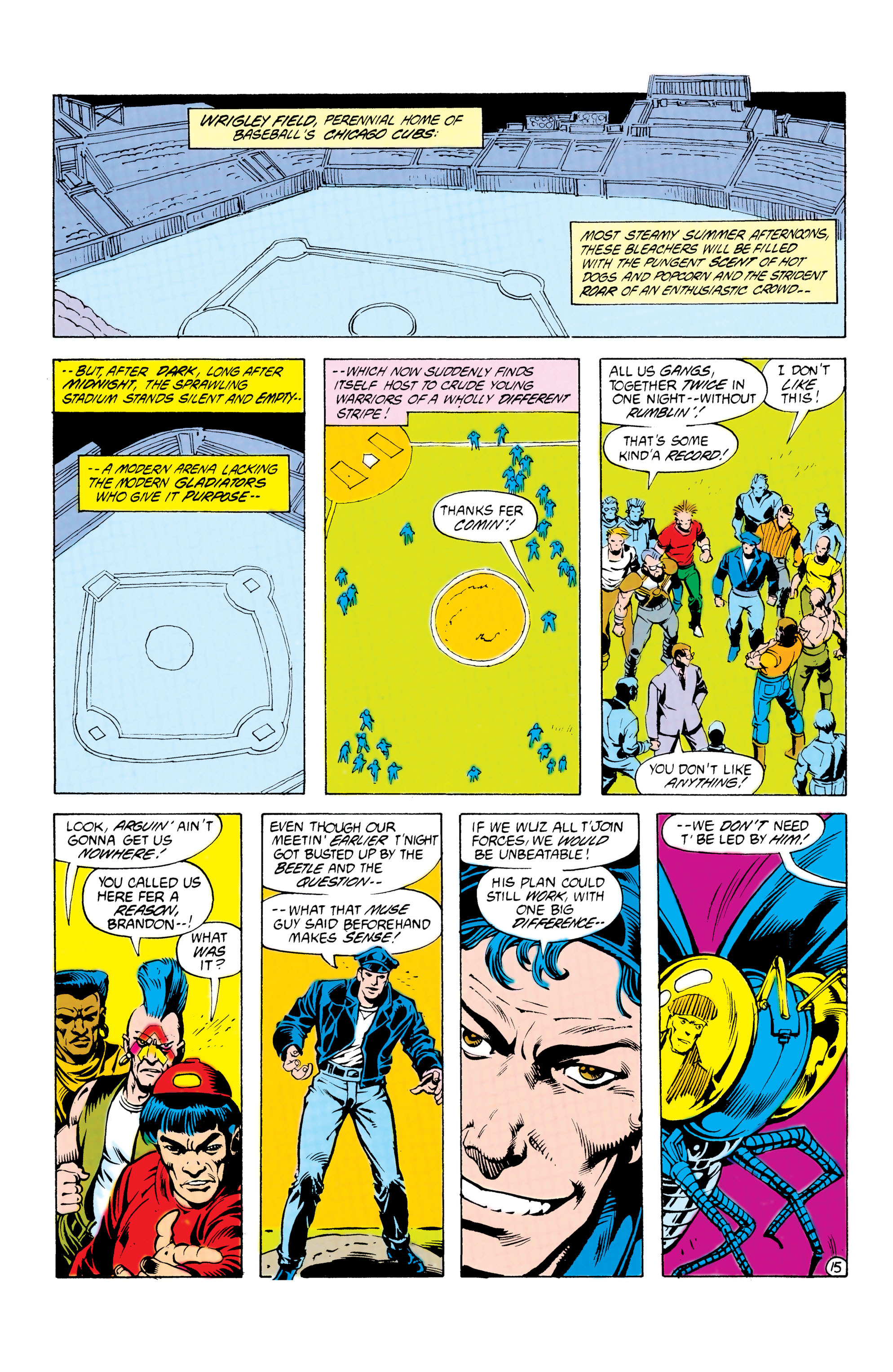 Read online Blue Beetle (1986) comic -  Issue #7 - 16