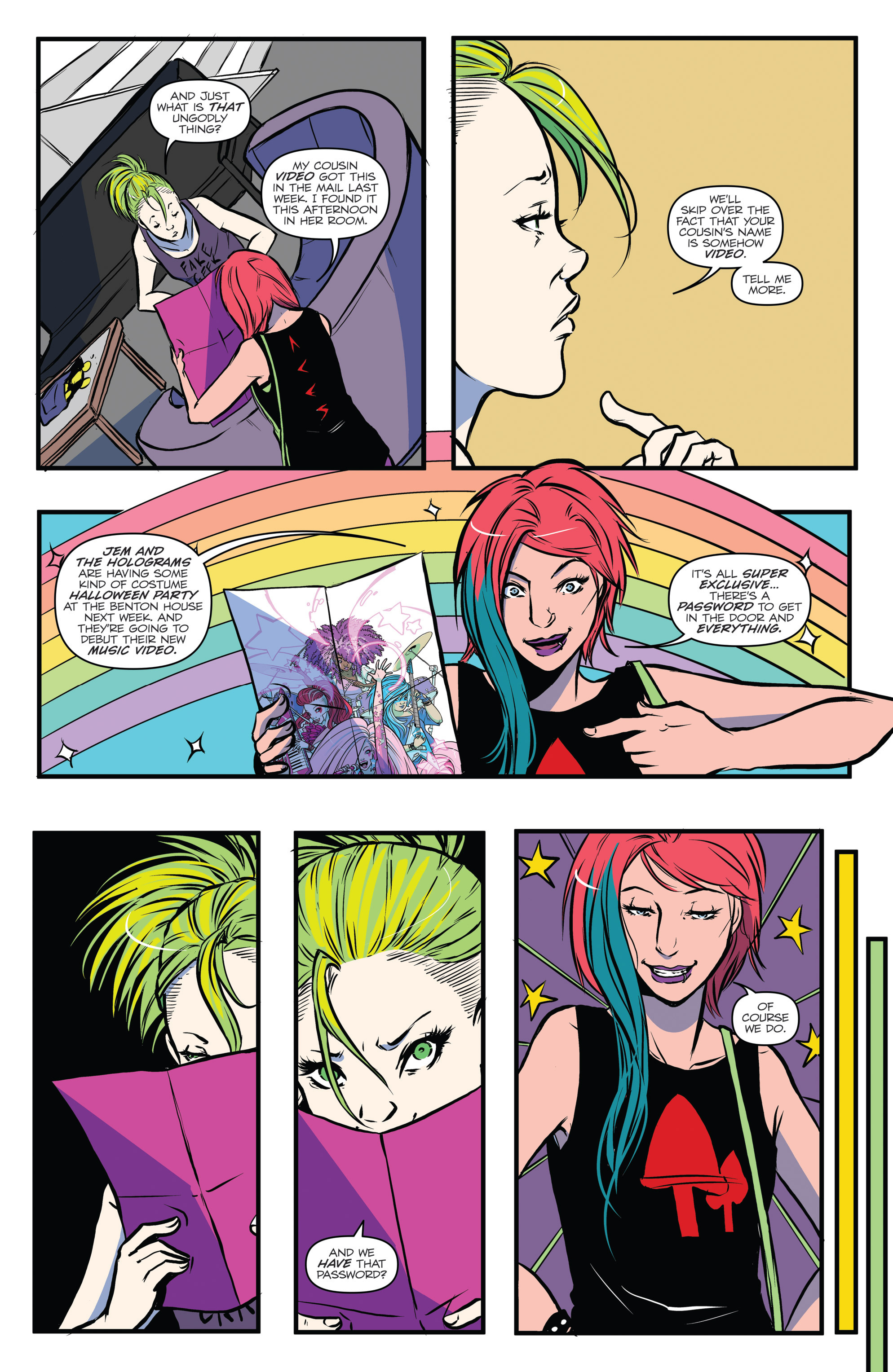 Read online Jem and The Holograms comic -  Issue #8 - 21