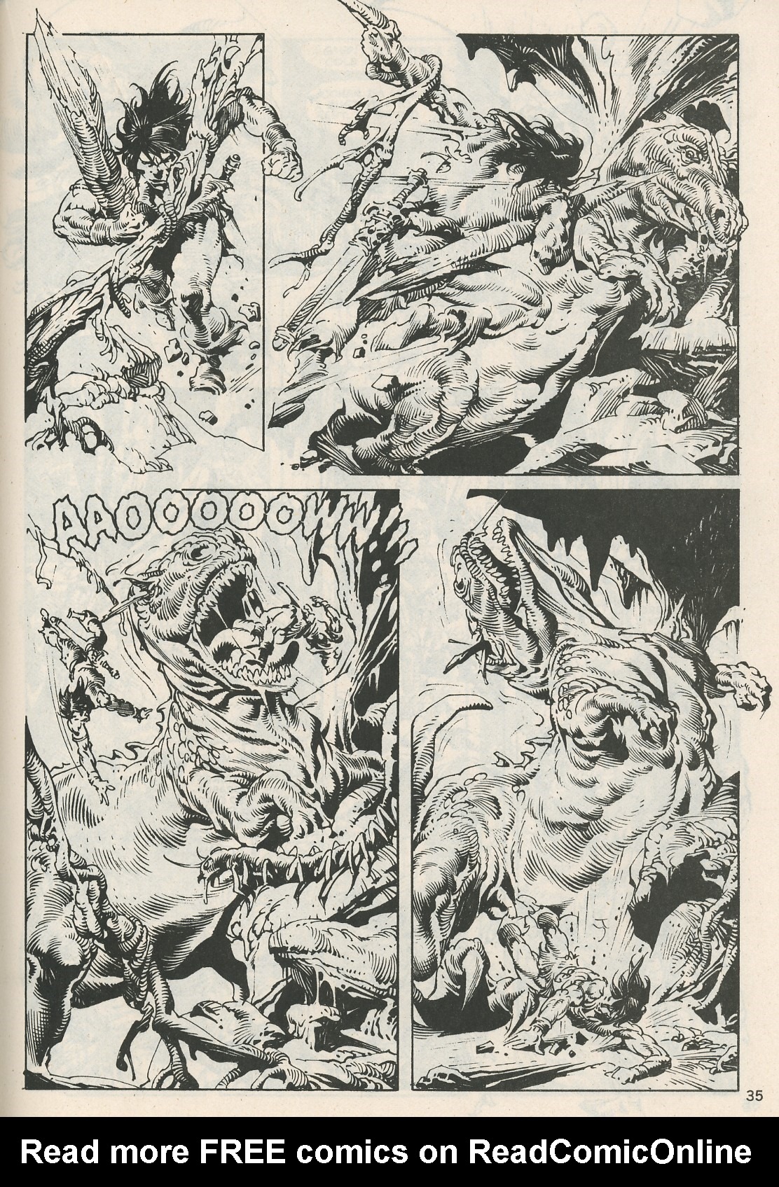 Read online The Savage Sword Of Conan comic -  Issue #114 - 35