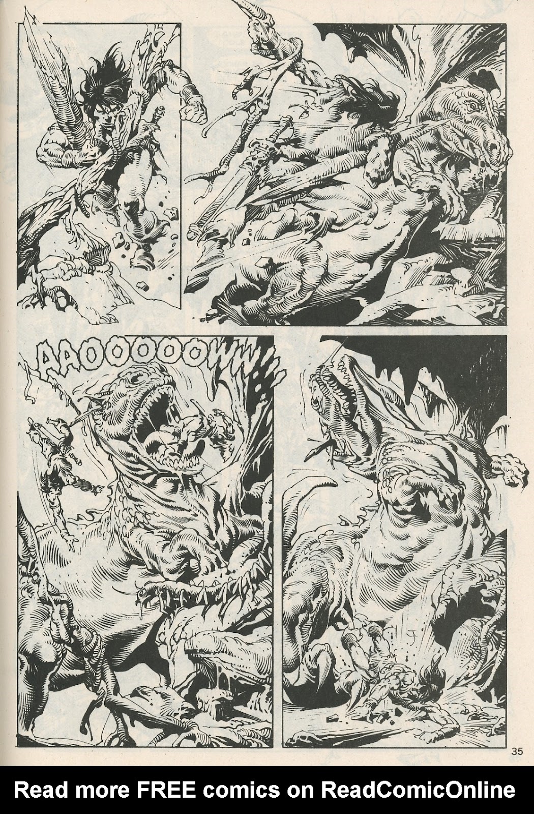 The Savage Sword Of Conan issue 114 - Page 35
