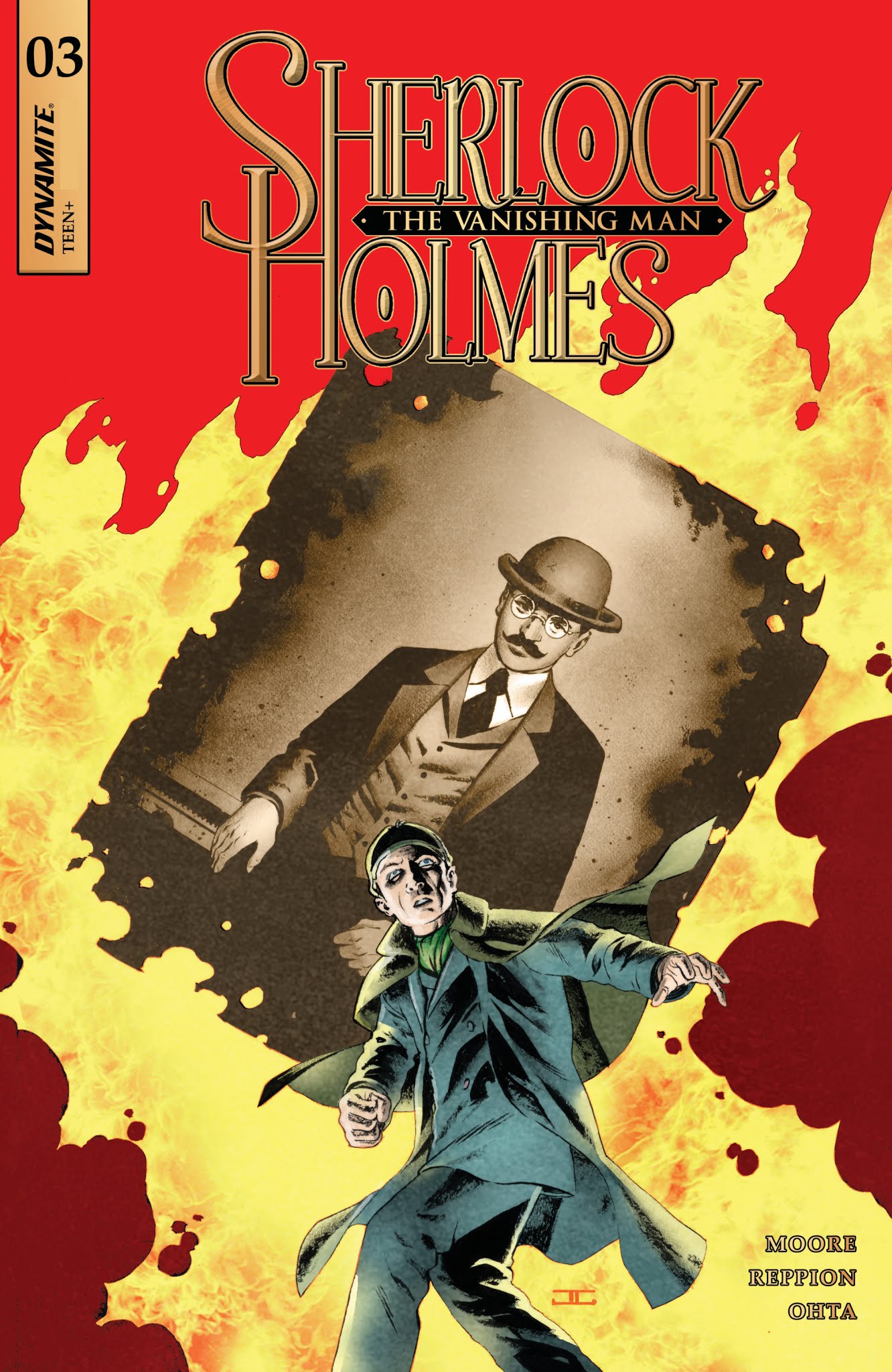 Read online Sherlock Holmes: The Vanishing Man comic -  Issue #3 - 1