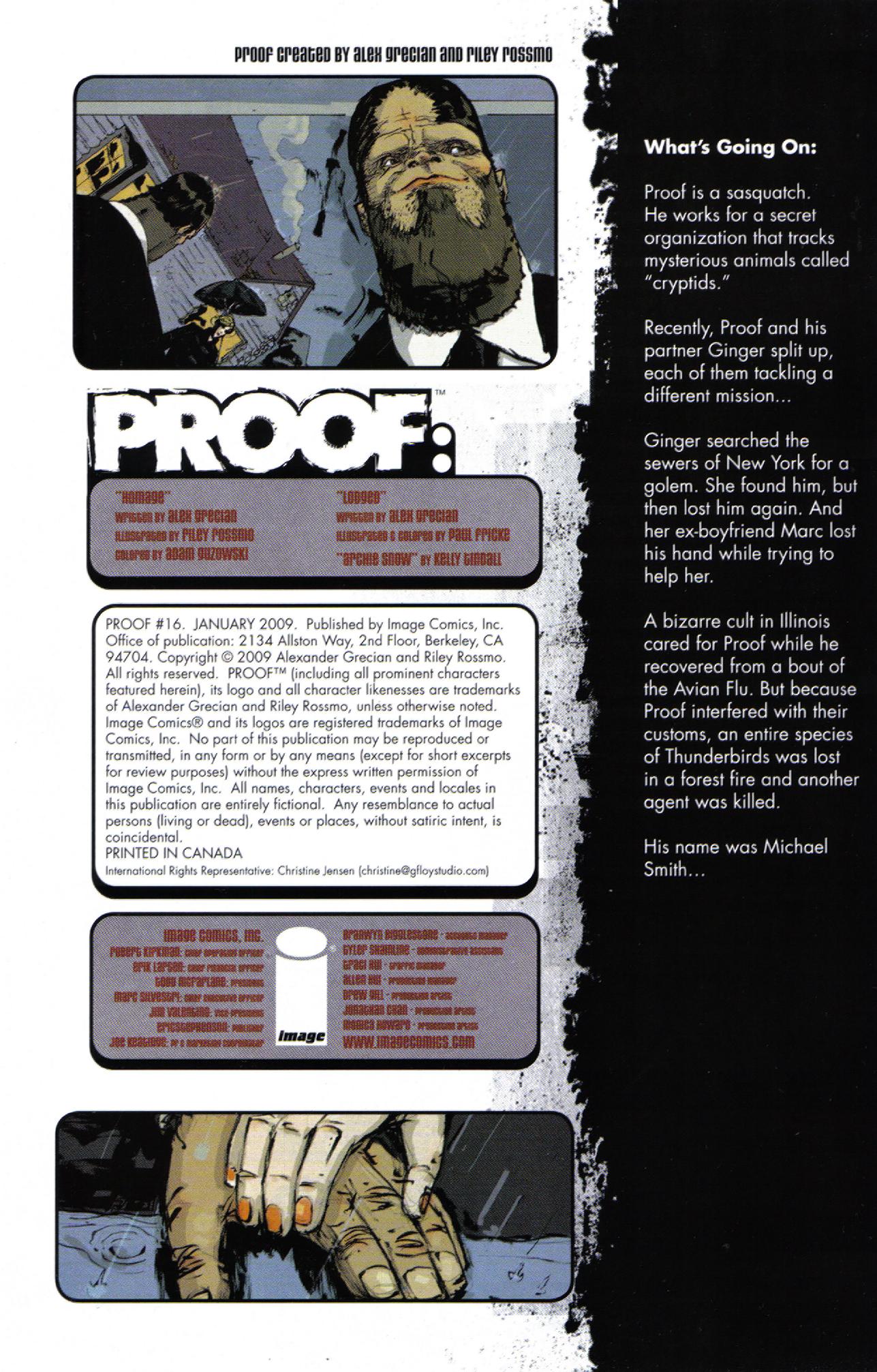 Read online Proof comic -  Issue #16 - 2