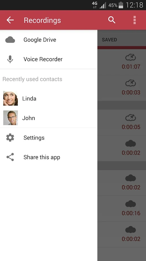Automatic Call Recorder Pro | Screenshot