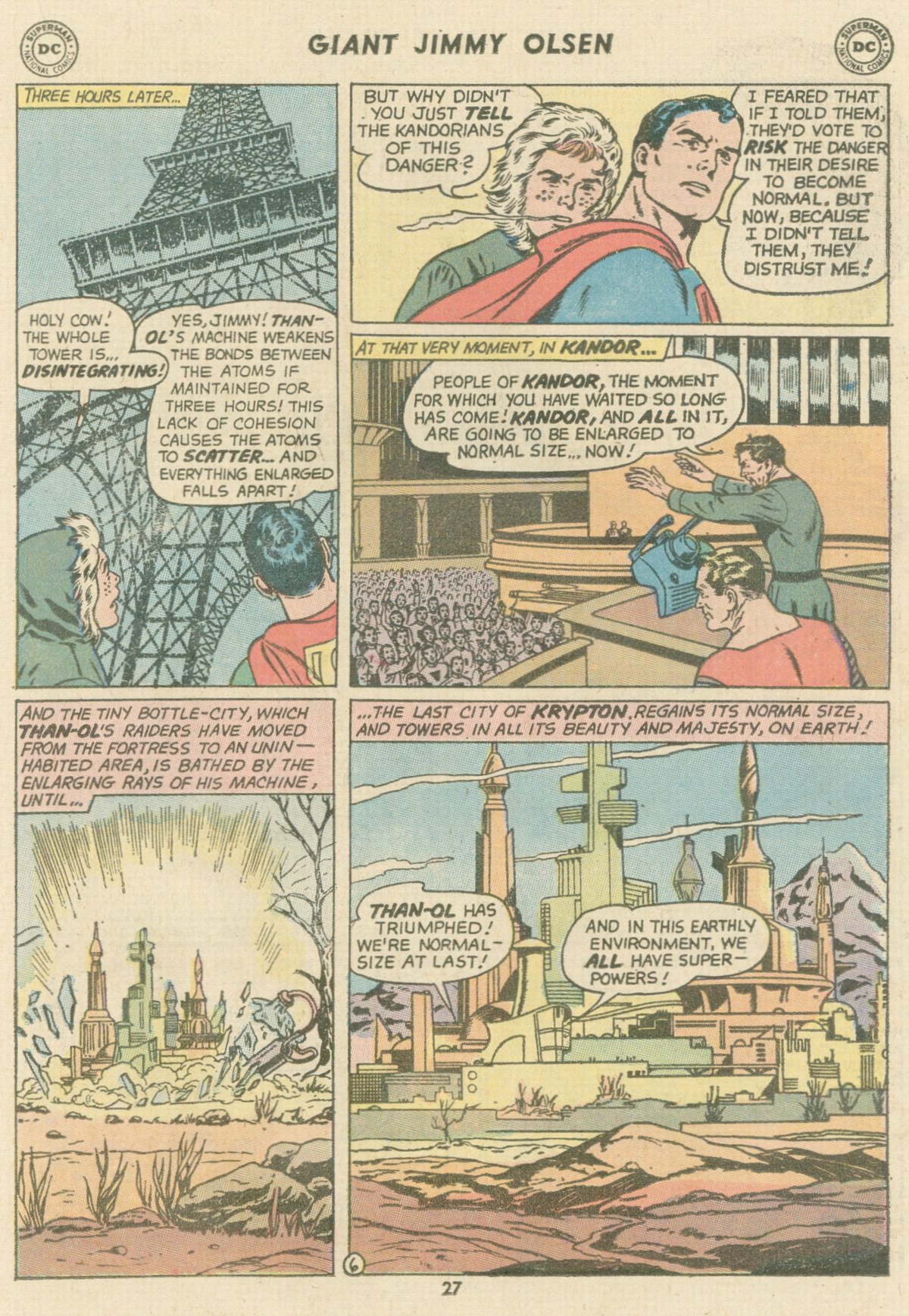 Read online Superman's Pal Jimmy Olsen comic -  Issue #140 - 29