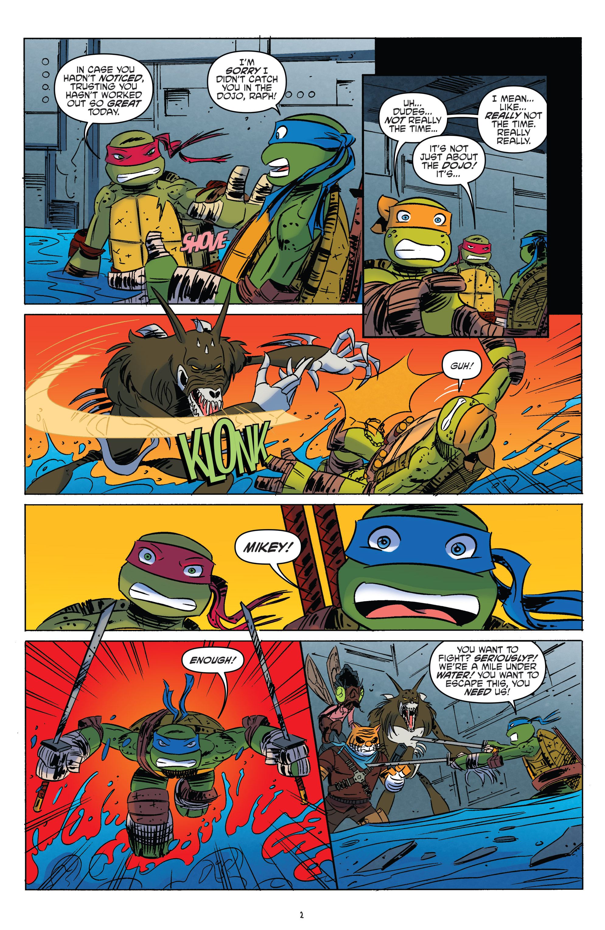 Read online Teenage Mutant Ninja Turtles New Animated Adventures comic -  Issue #18 - 4