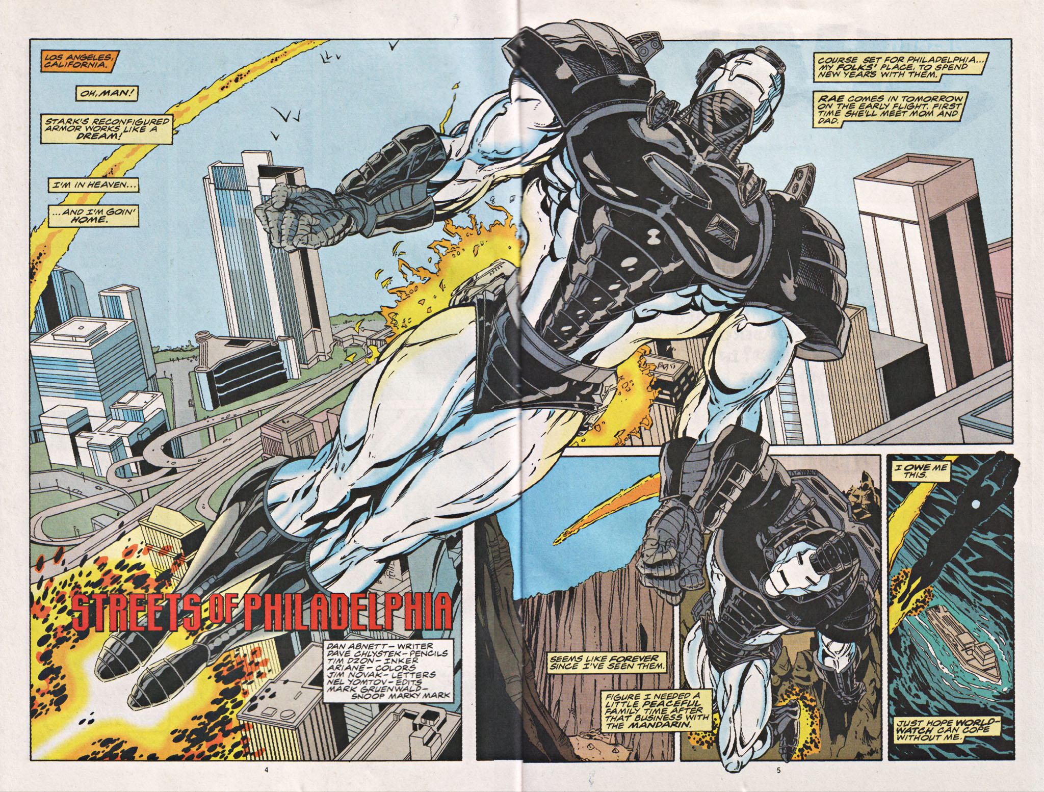 Read online War Machine (1994) comic -  Issue #12 - 5