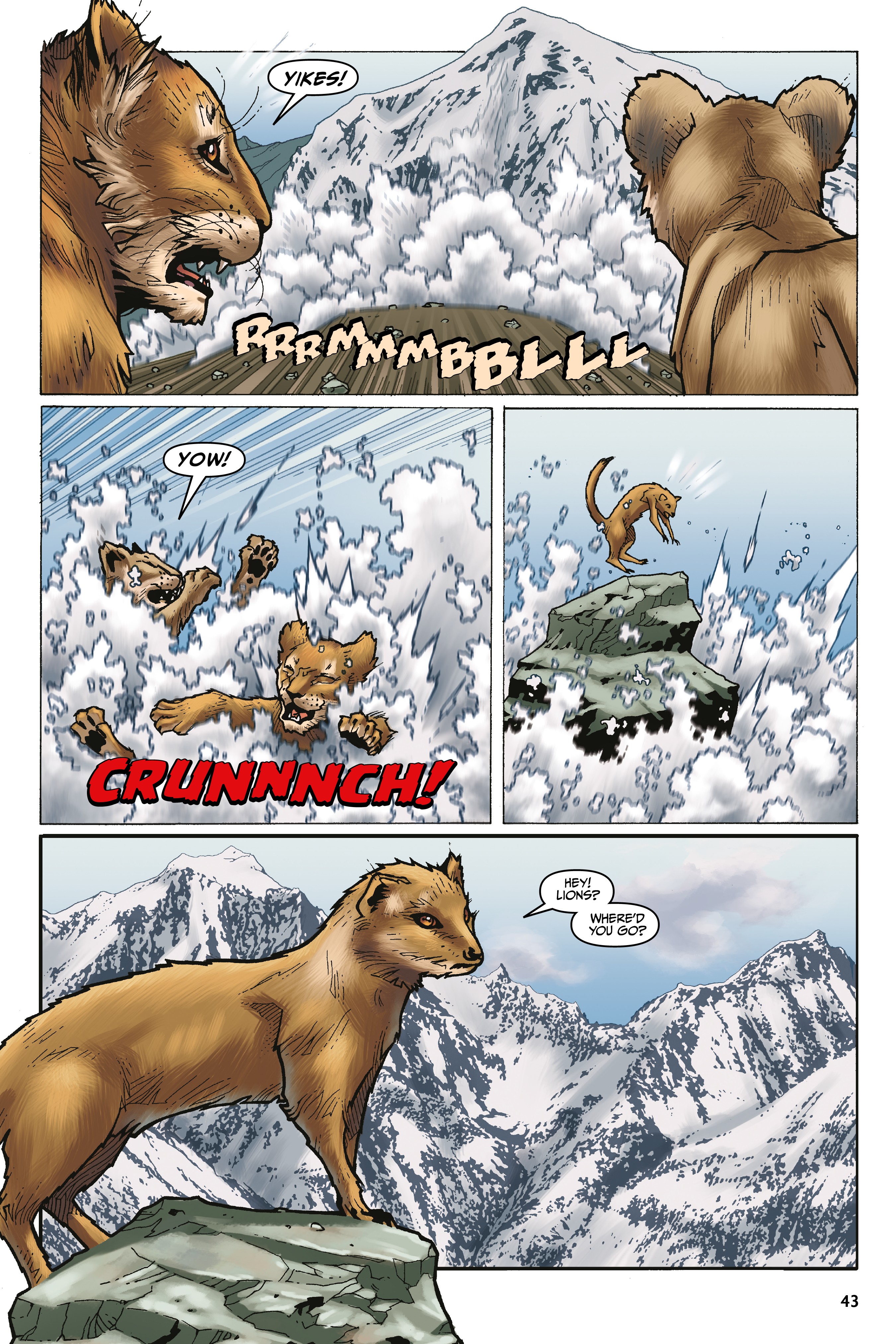 Read online Disney The Lion King: Wild Schemes and Catastrophes comic -  Issue # TPB - 44
