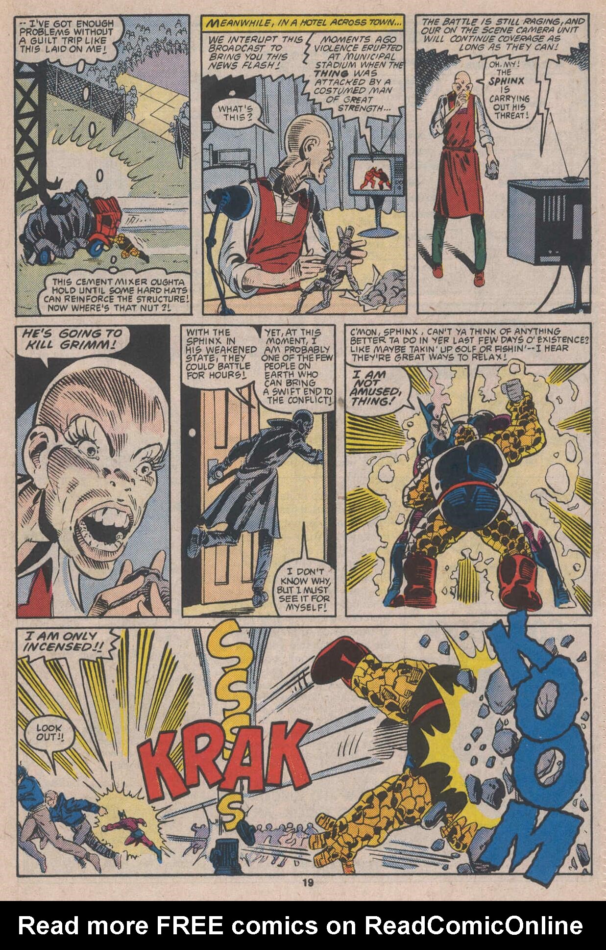 Read online The Thing comic -  Issue #34 - 28