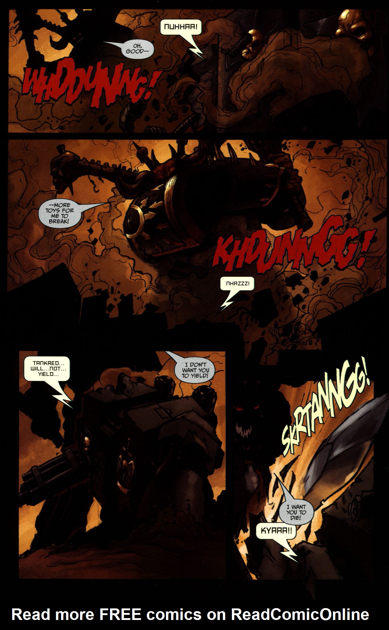 Read online Warhammer 40,000: Damnation Crusade comic -  Issue #6 - 7
