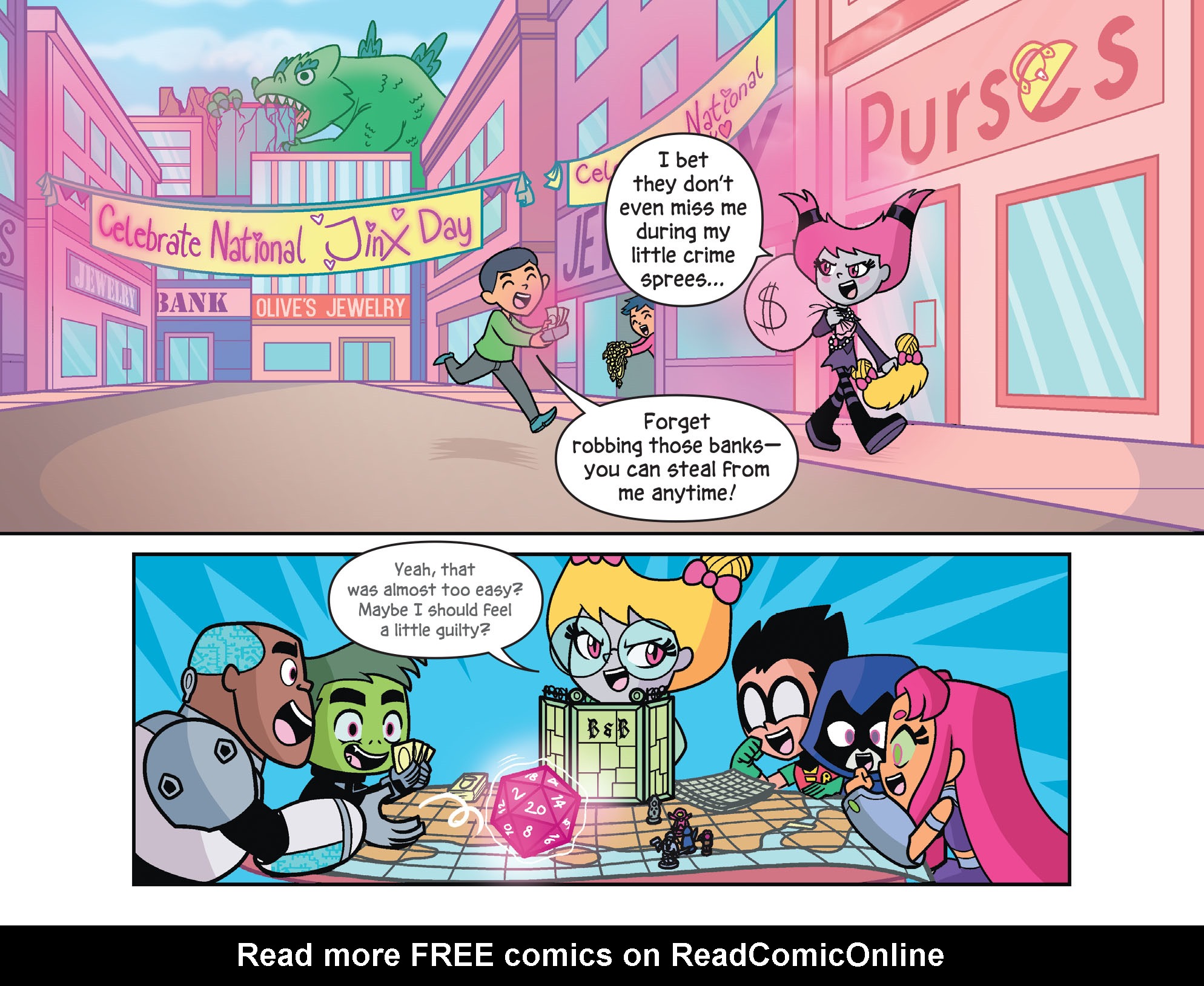 Read online Teen Titans Go! Roll With It! comic -  Issue #7 - 14