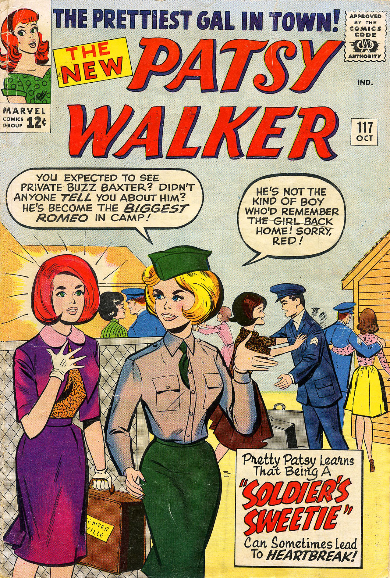 Read online Patsy Walker comic -  Issue #117 - 1