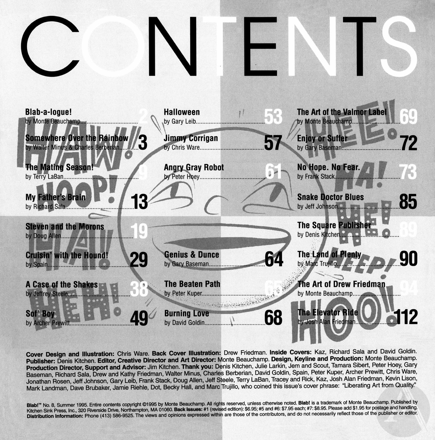 Read online Blab! comic -  Issue #8 - 3