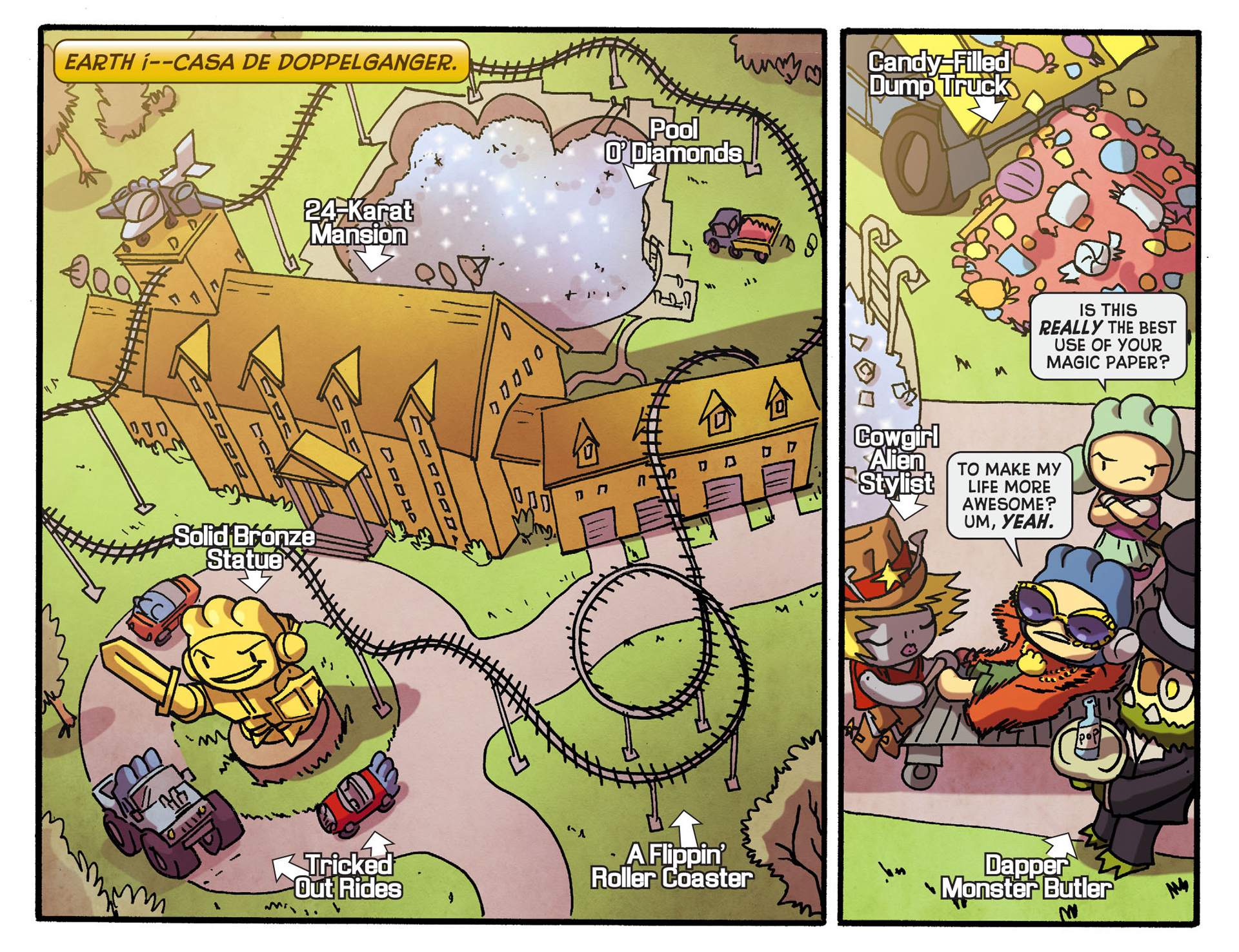 Read online Scribblenauts Unmasked: A Crisis of Imagination comic -  Issue #15 - 20