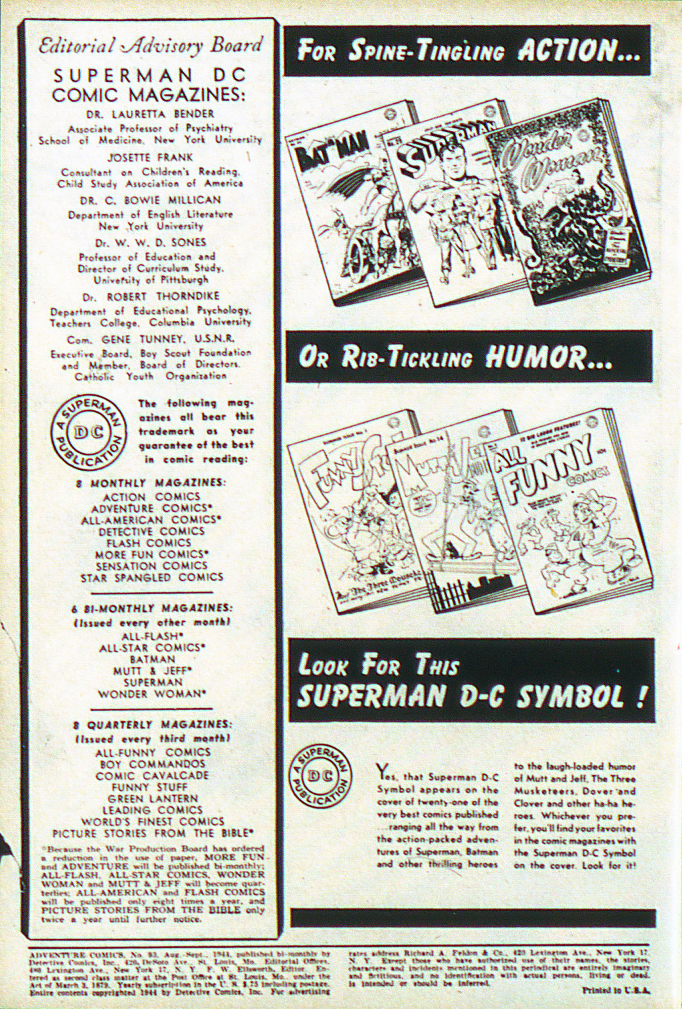Read online Adventure Comics (1938) comic -  Issue #93 - 3