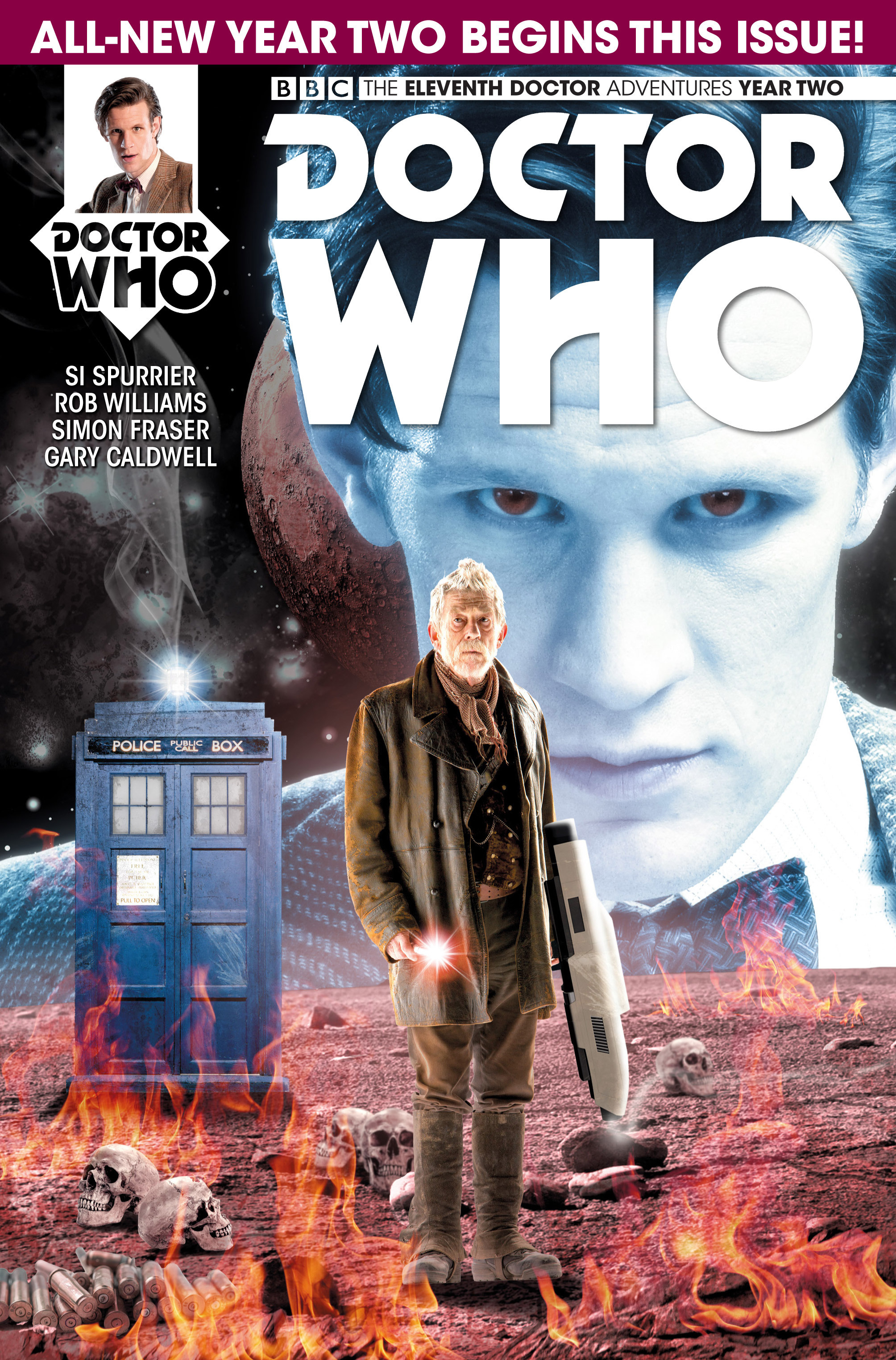Read online Doctor Who: The Eleventh Doctor Year Two comic -  Issue #1 - 2