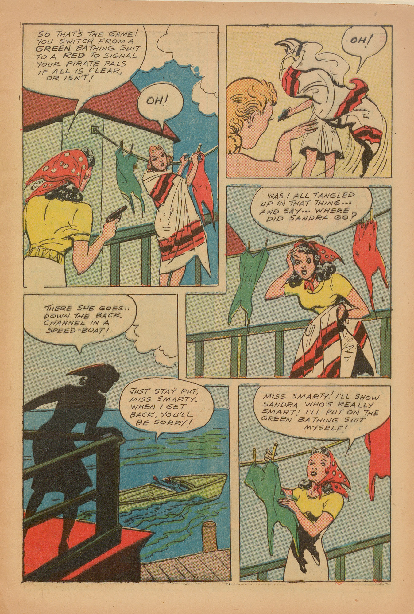 Read online Shadow Comics comic -  Issue #54 - 11