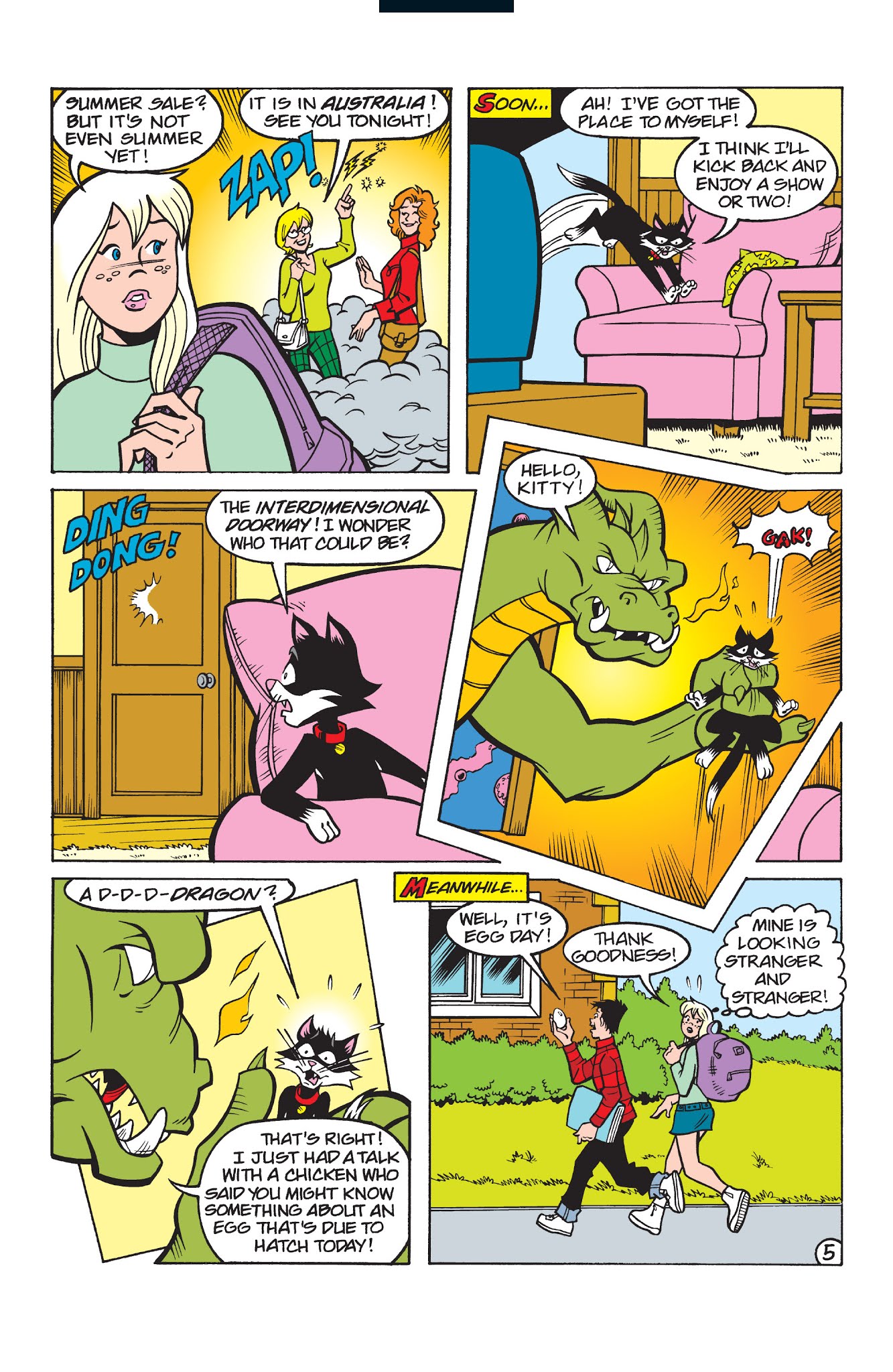Read online Sabrina the Teenage Witch (2000) comic -  Issue #57 - 6