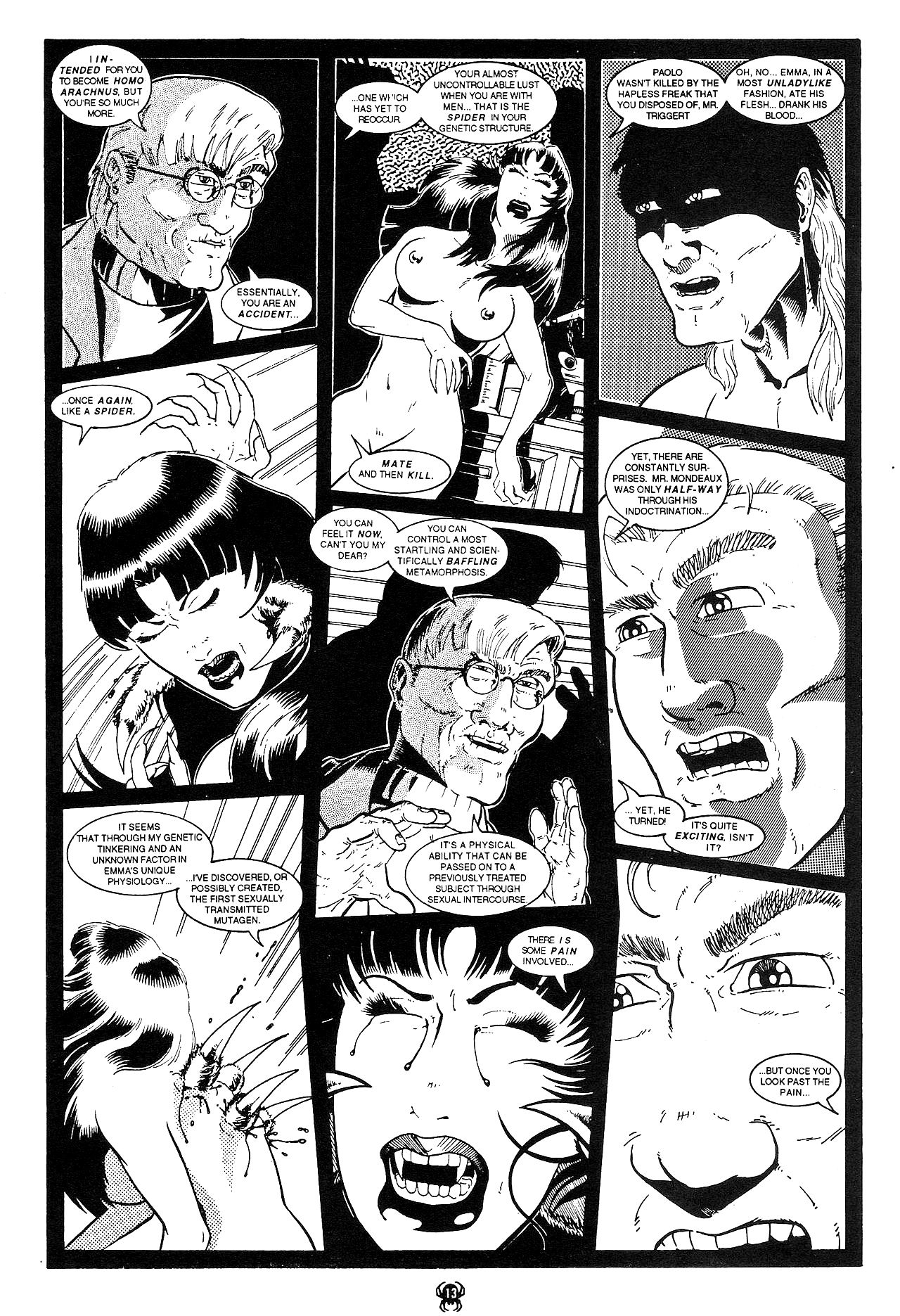 Read online Fangs of the Widow comic -  Issue #3 - 15