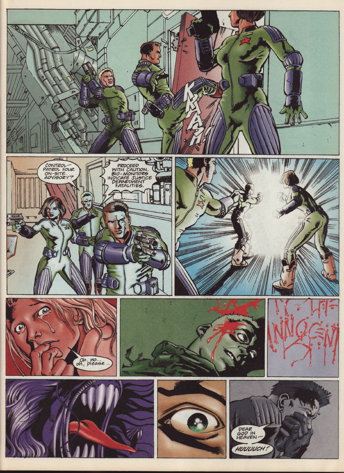 Read online Judge Dredd Megazine (vol. 3) comic -  Issue #31 - 22
