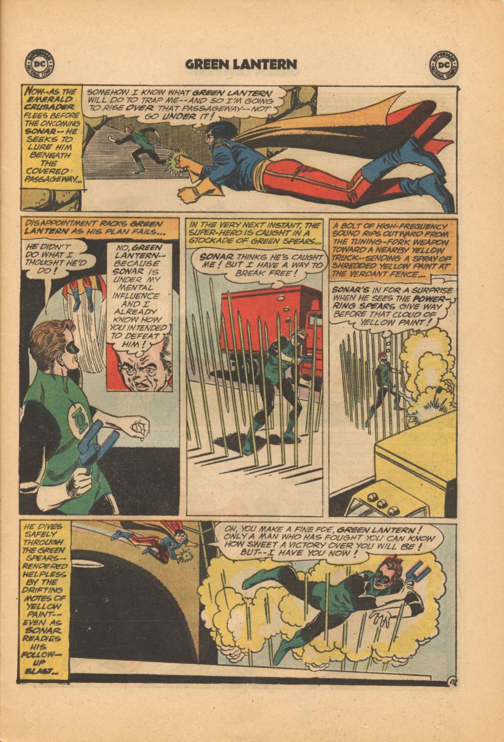 Read online Green Lantern (1960) comic -  Issue #25 - 25
