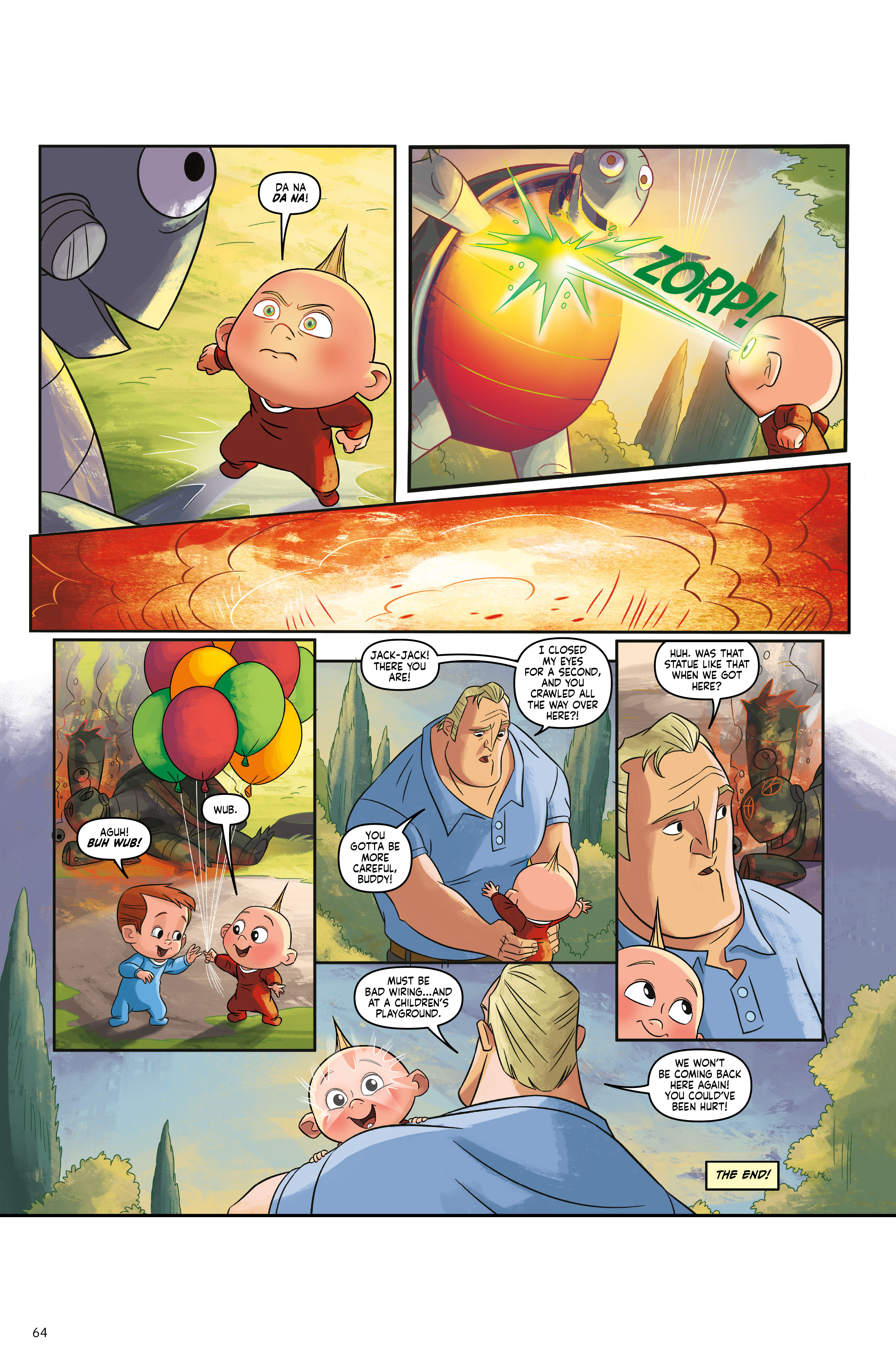 Read online Disney/PIXAR Incredibles 2 Library Edition comic -  Issue # TPB (Part 1) - 63
