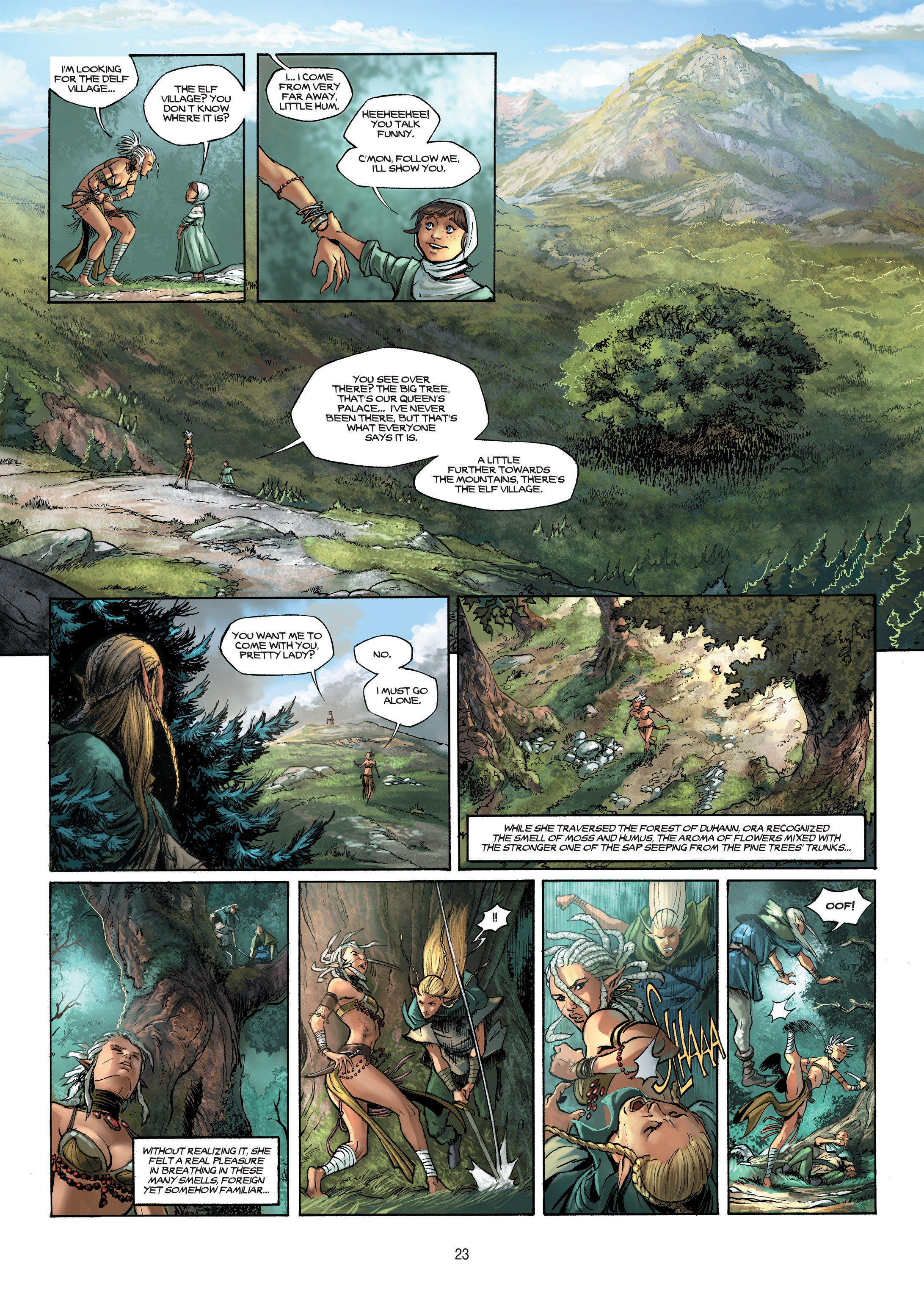 Read online Elves comic -  Issue #12 - 23