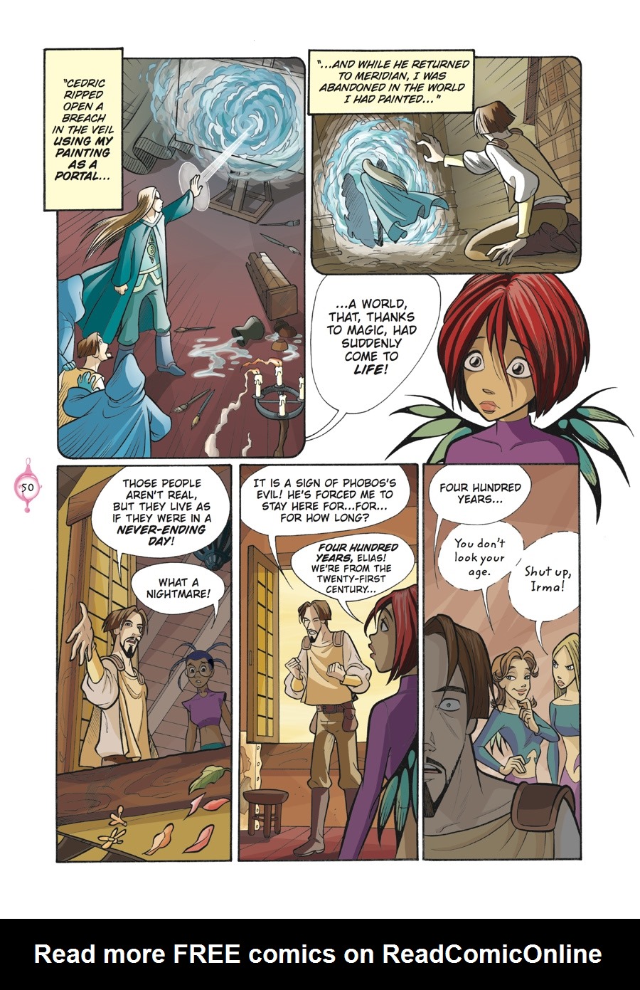 Read online W.i.t.c.h. Graphic Novels comic -  Issue # TPB 2 - 51