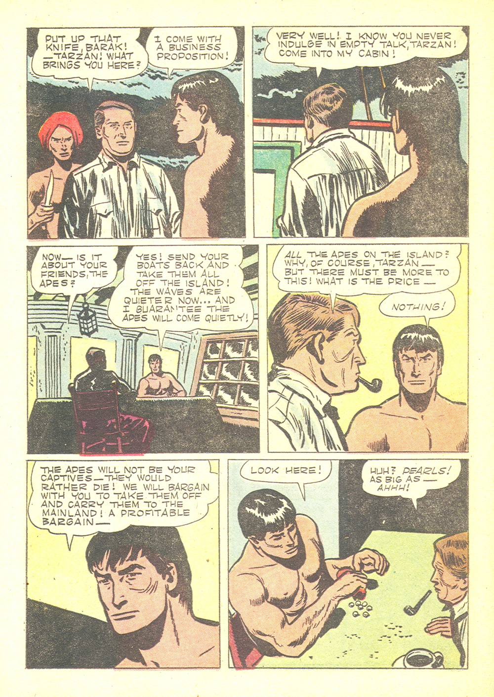 Read online Tarzan (1948) comic -  Issue #61 - 12