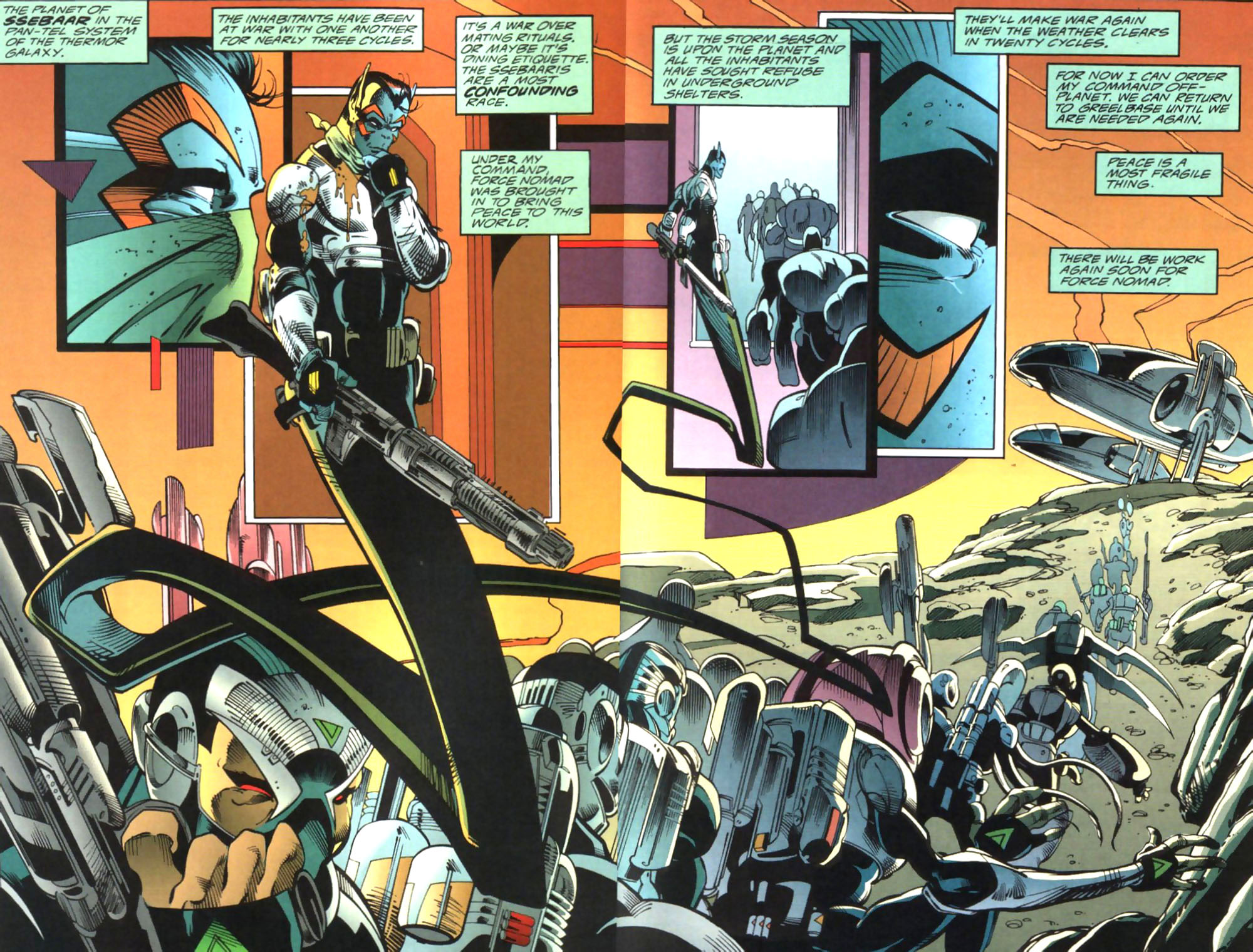 Read online Alien Legion: On the Edge comic -  Issue #1 - 6