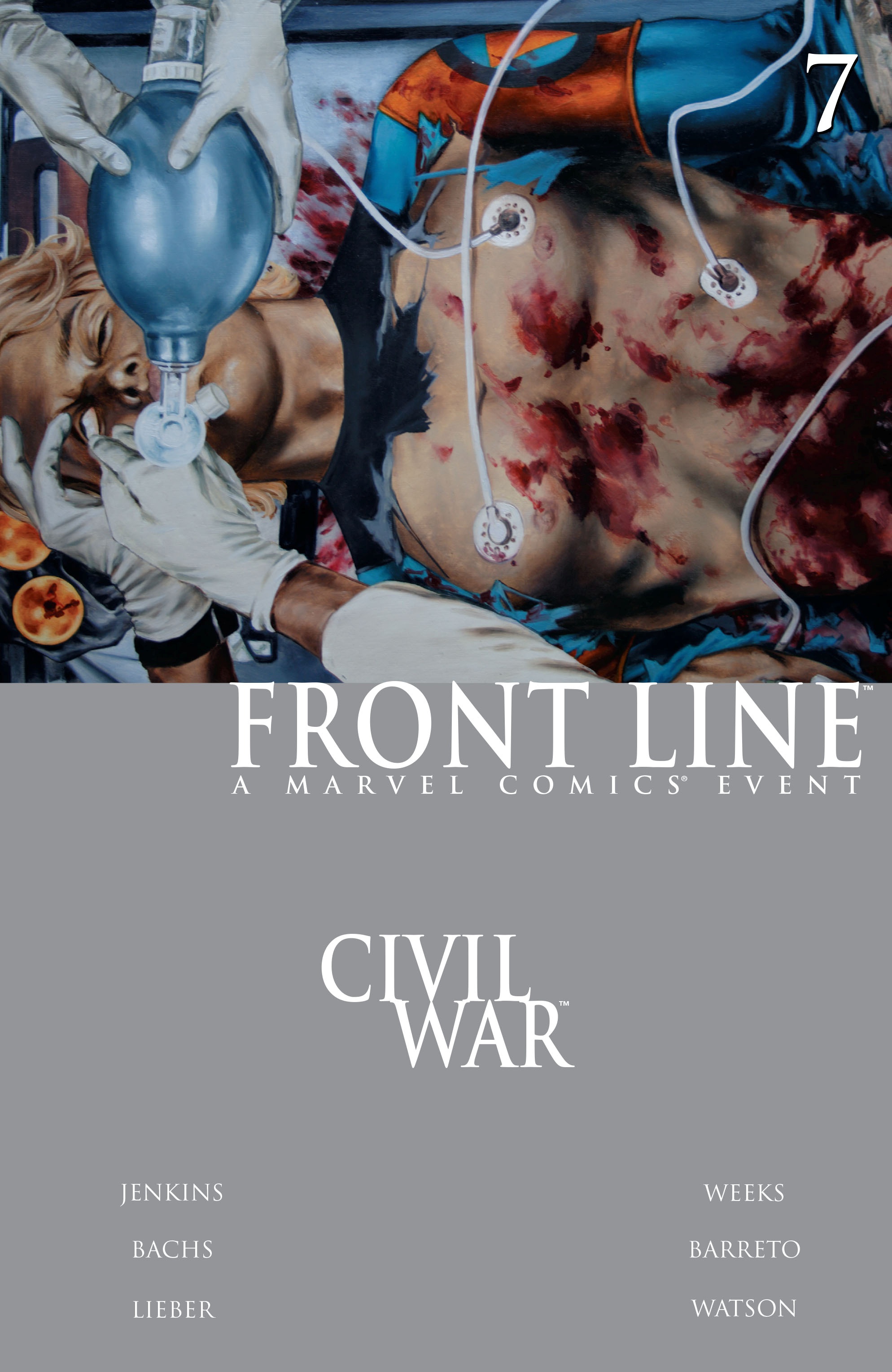 Read online Civil War: Front Line comic -  Issue #7 - 1