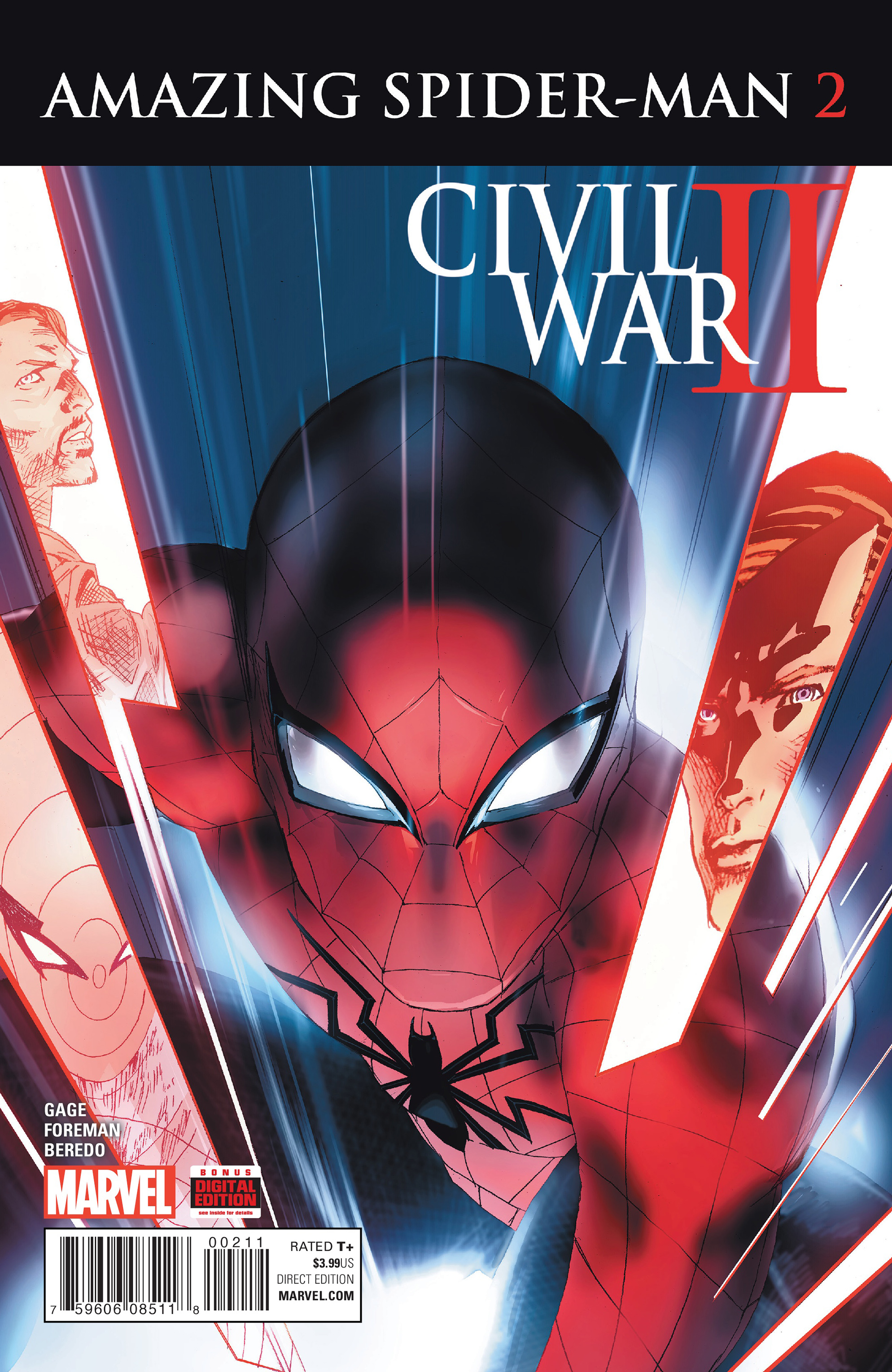 Read online Civil War II: Amazing Spider-Man comic -  Issue #2 - 2