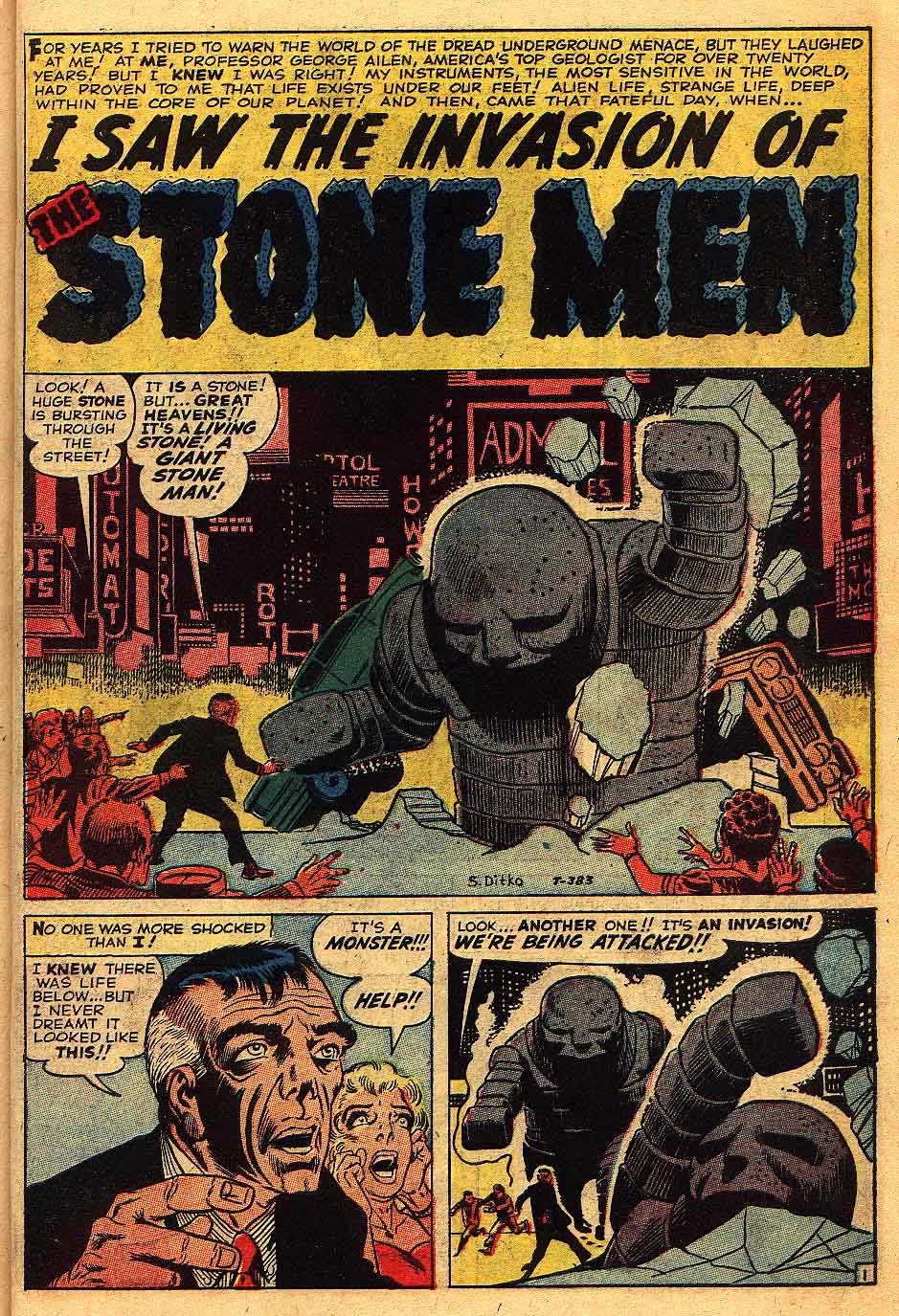 Read online Strange Tales (1951) comic -  Issue # _Annual 1 - 63