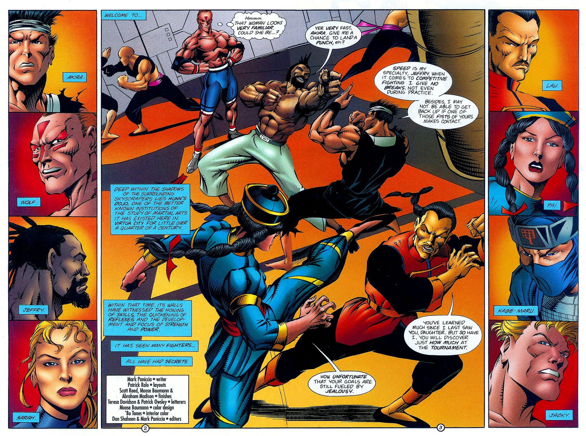 Read online Virtua Fighter comic -  Issue # Full - 3