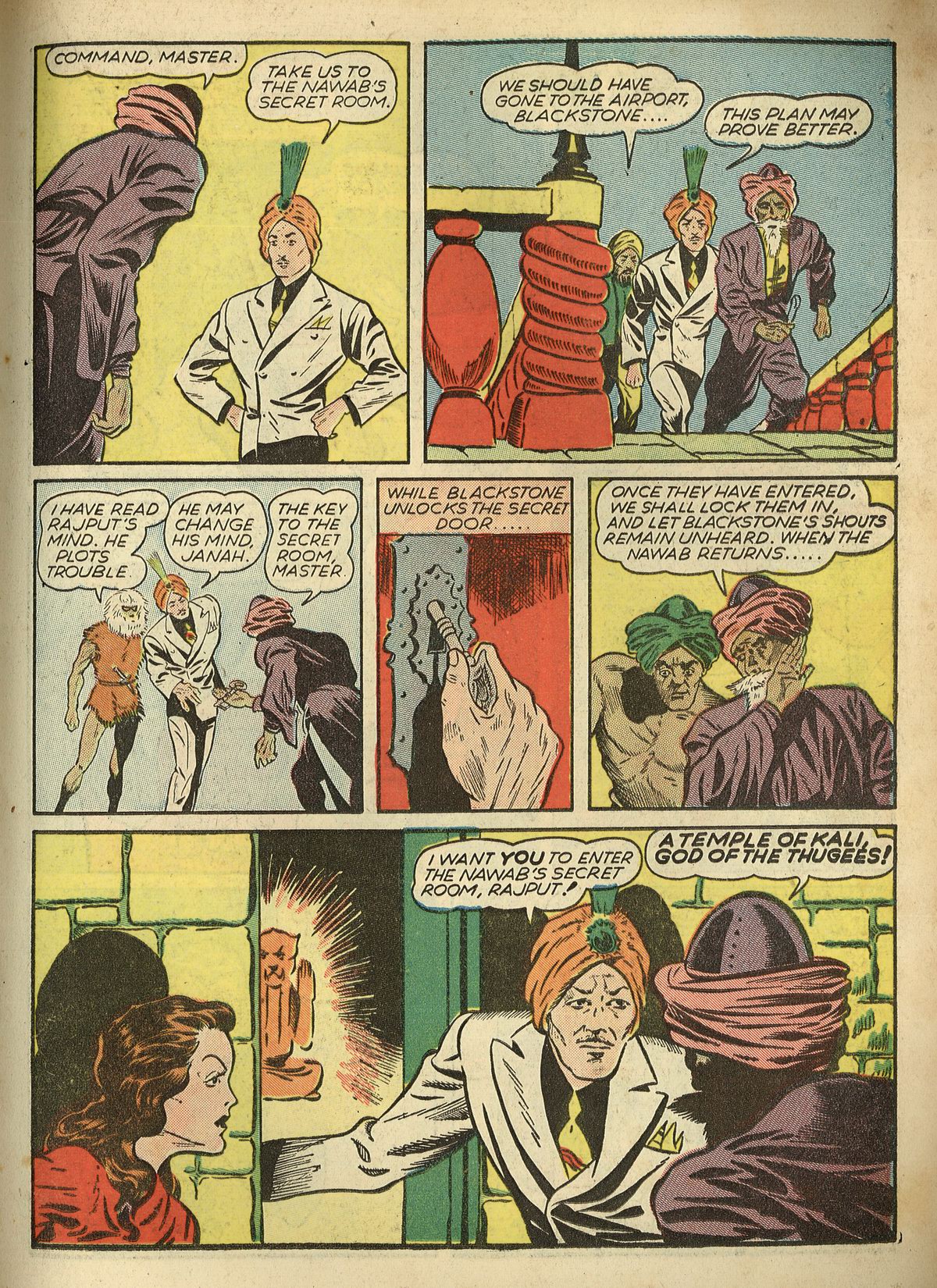 Read online Super-Magician Comics comic -  Issue #1 - 35