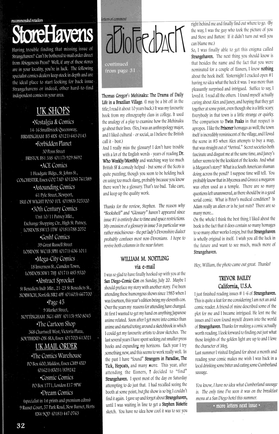 Read online Strangehaven comic -  Issue #7 - 32