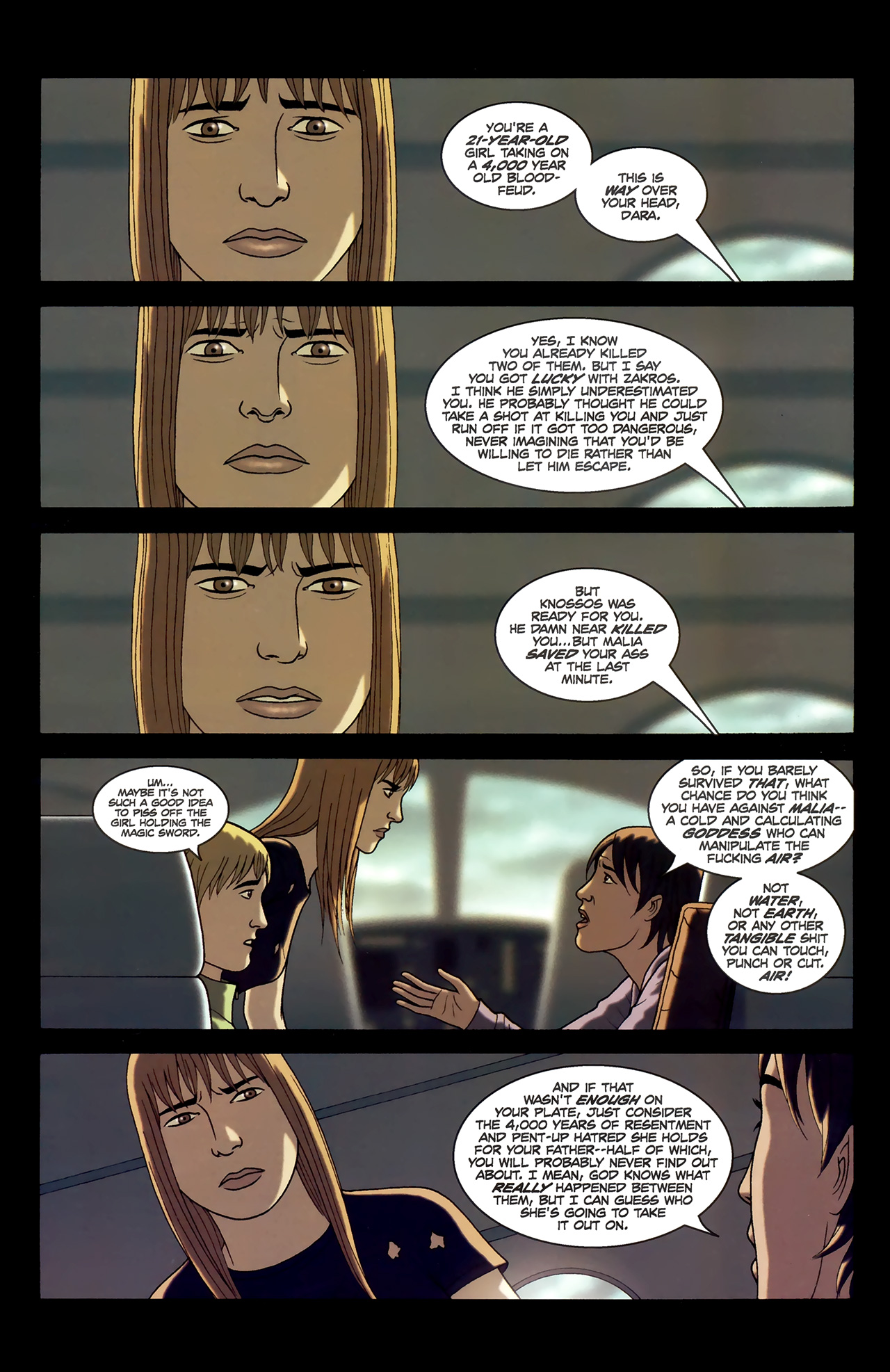 Read online The Sword comic -  Issue #19 - 16
