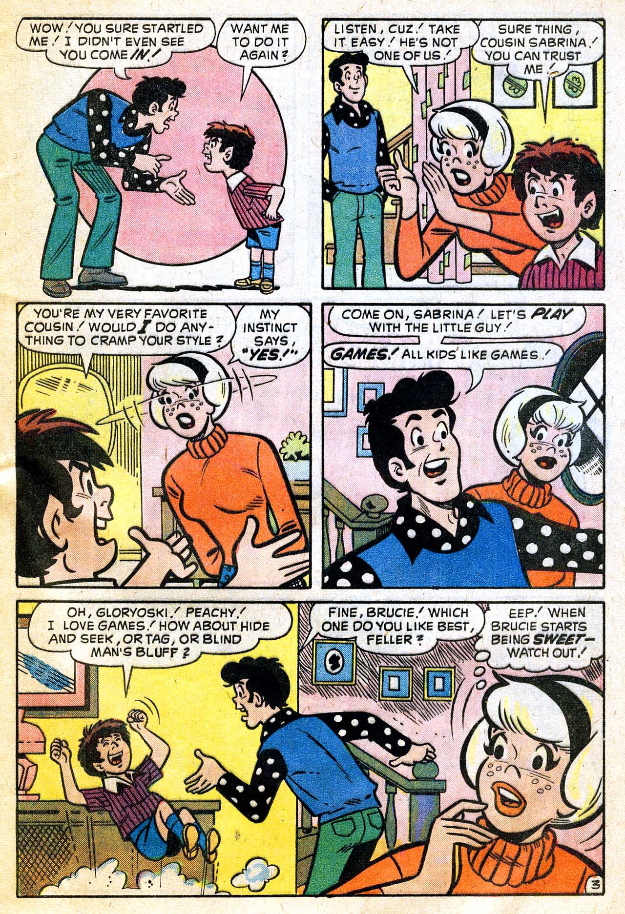 Read online Sabrina The Teenage Witch (1971) comic -  Issue #18 - 5