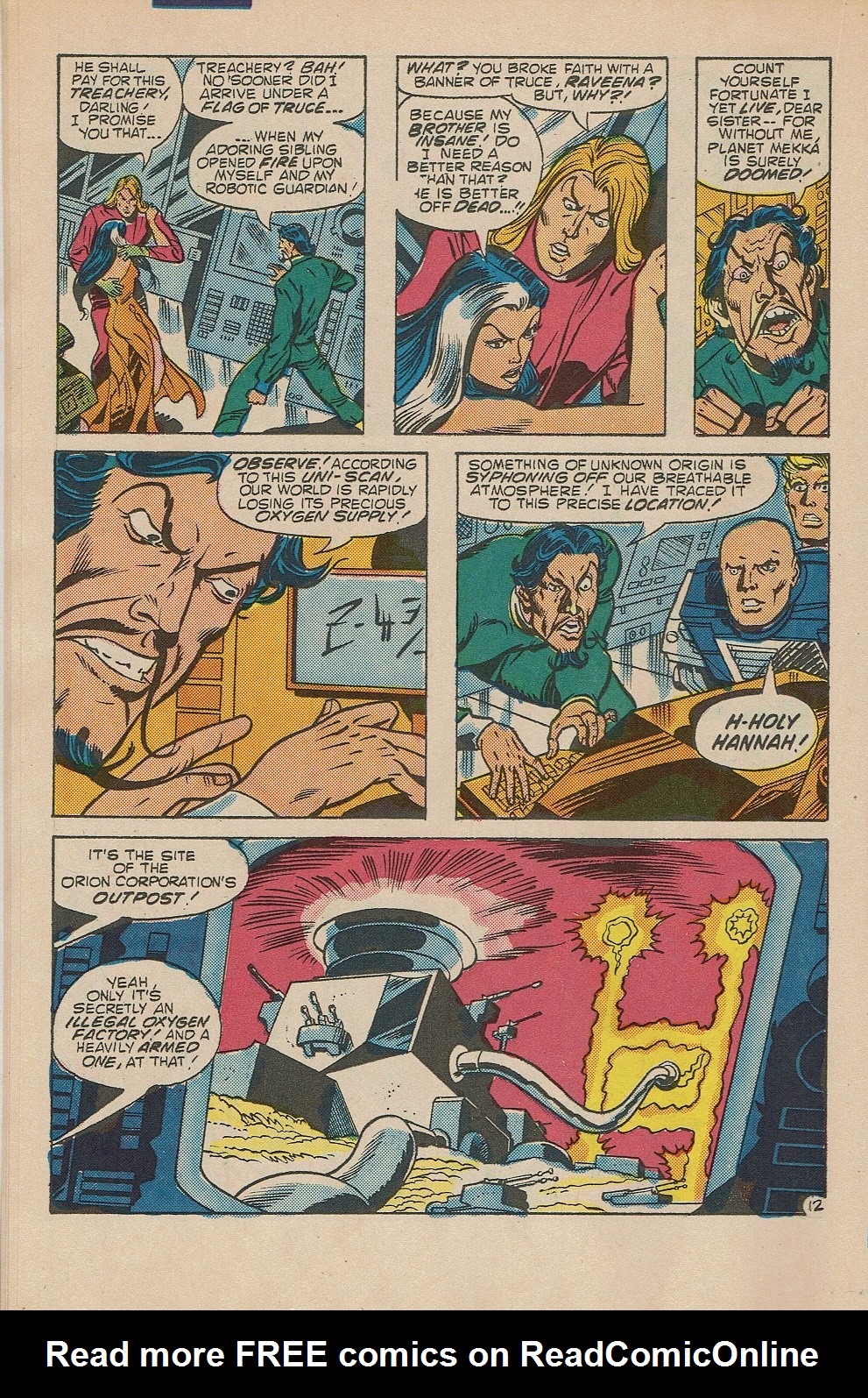 Read online ManTech Robot Warriors comic -  Issue #4 - 16