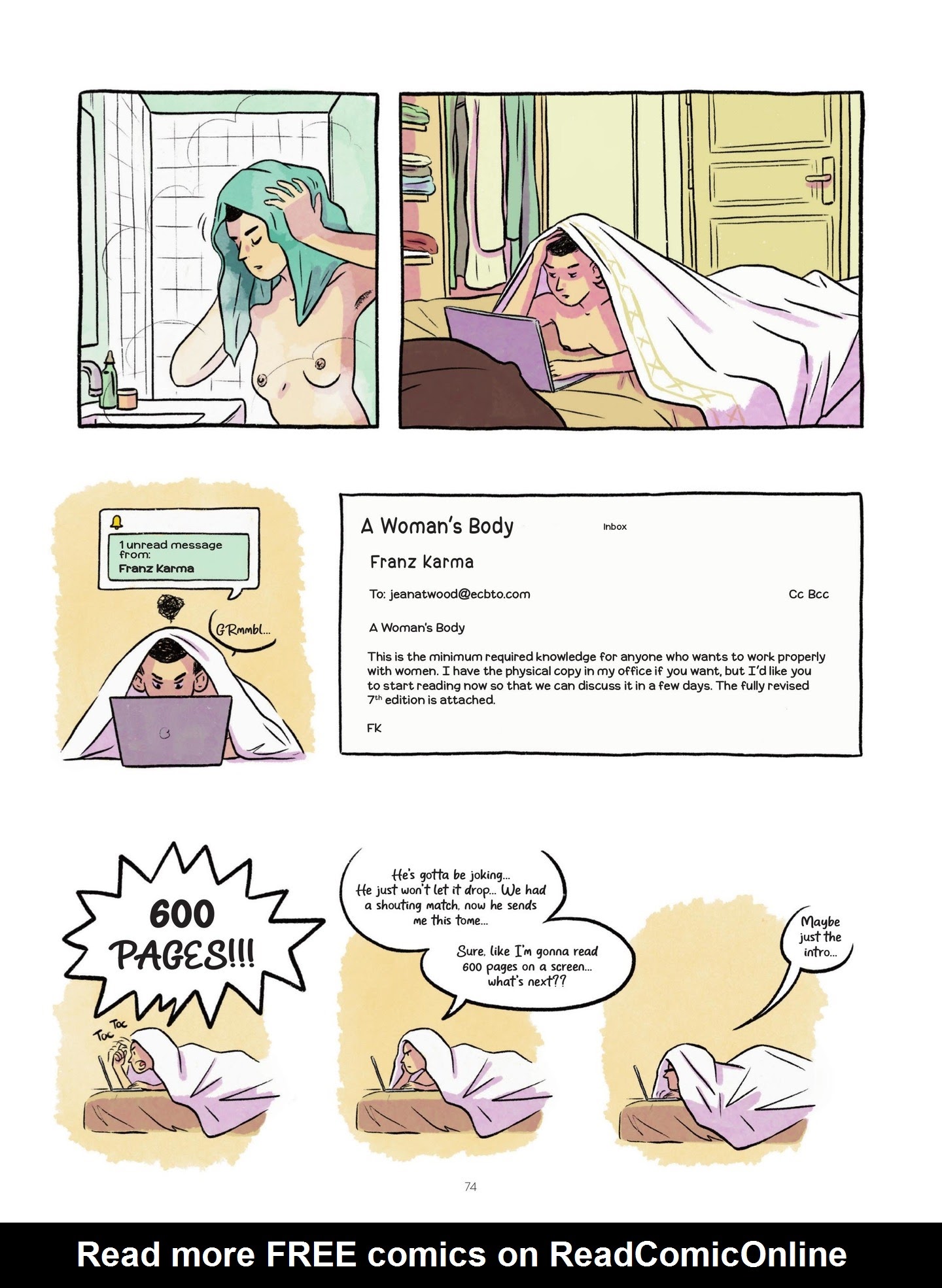 Read online A Woman's Voice comic -  Issue # TPB (Part 1) - 72