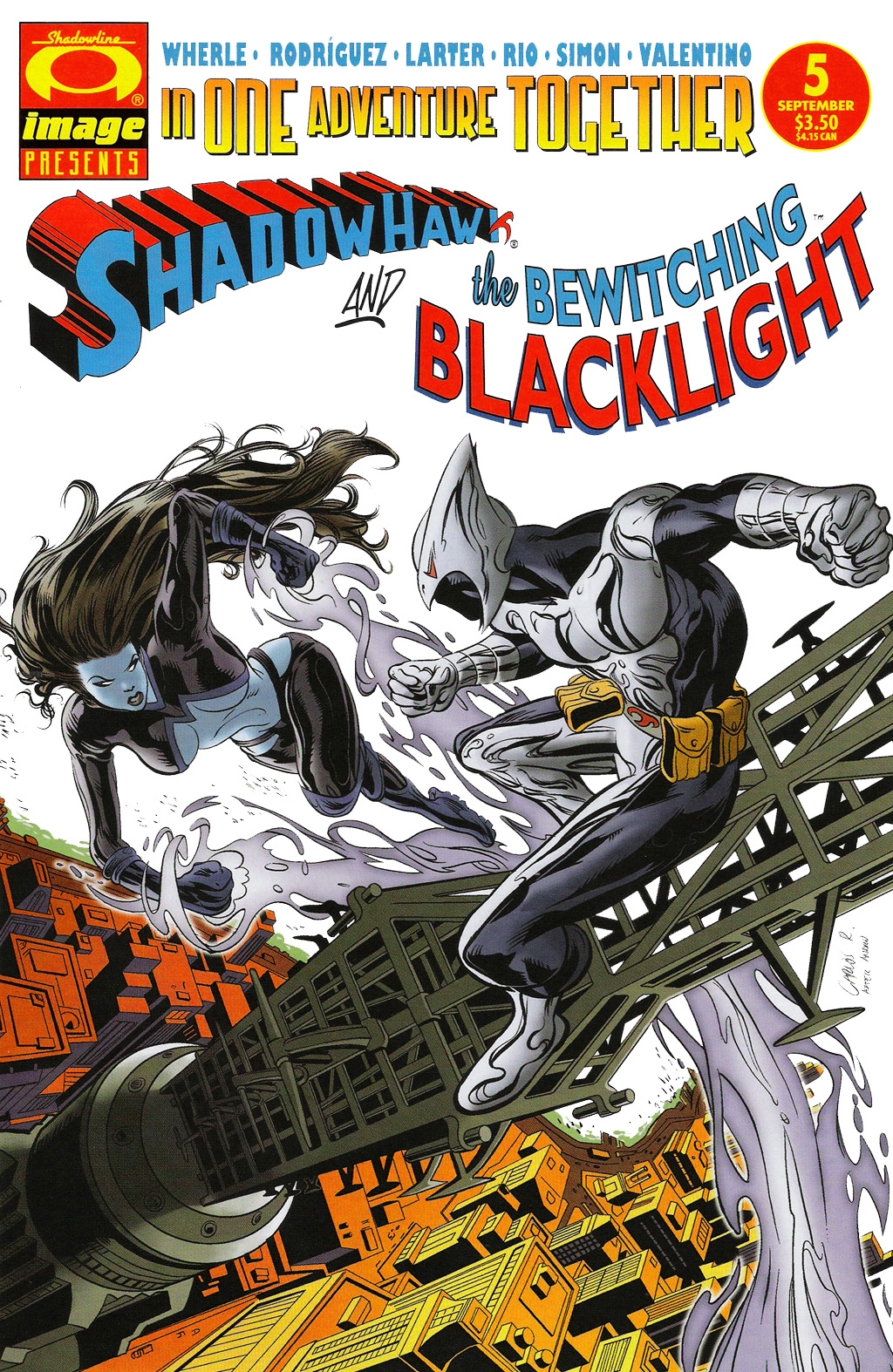 Read online ShadowHawk (2005) comic -  Issue #5 - 1