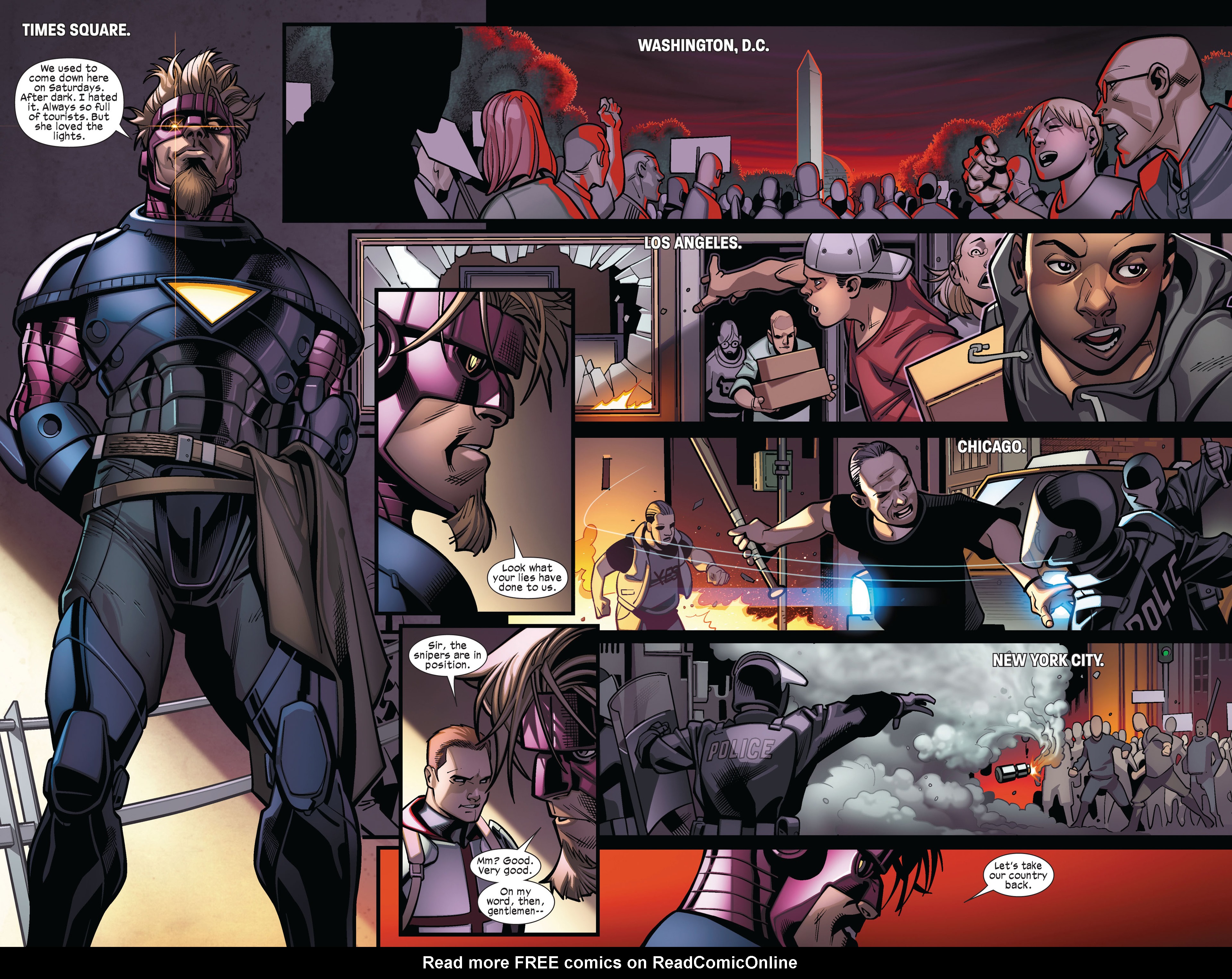 Read online Ultimate Comics X-Men comic -  Issue #3 - 8