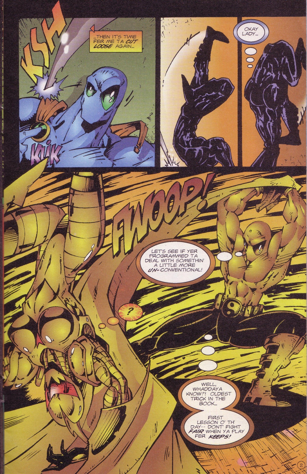 Read online Zen Intergalactic Ninja Color comic -  Issue #3 - 23